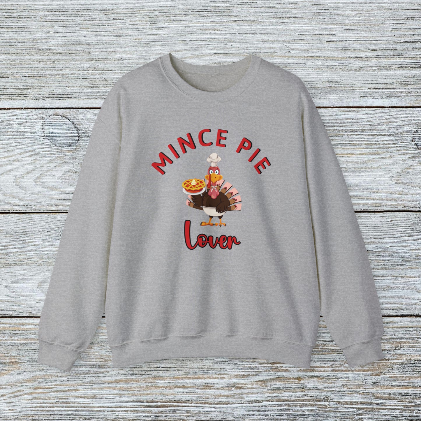 Unisex Mince Pie Lover Funny Christmas Sweatshirt for Adults and Youths