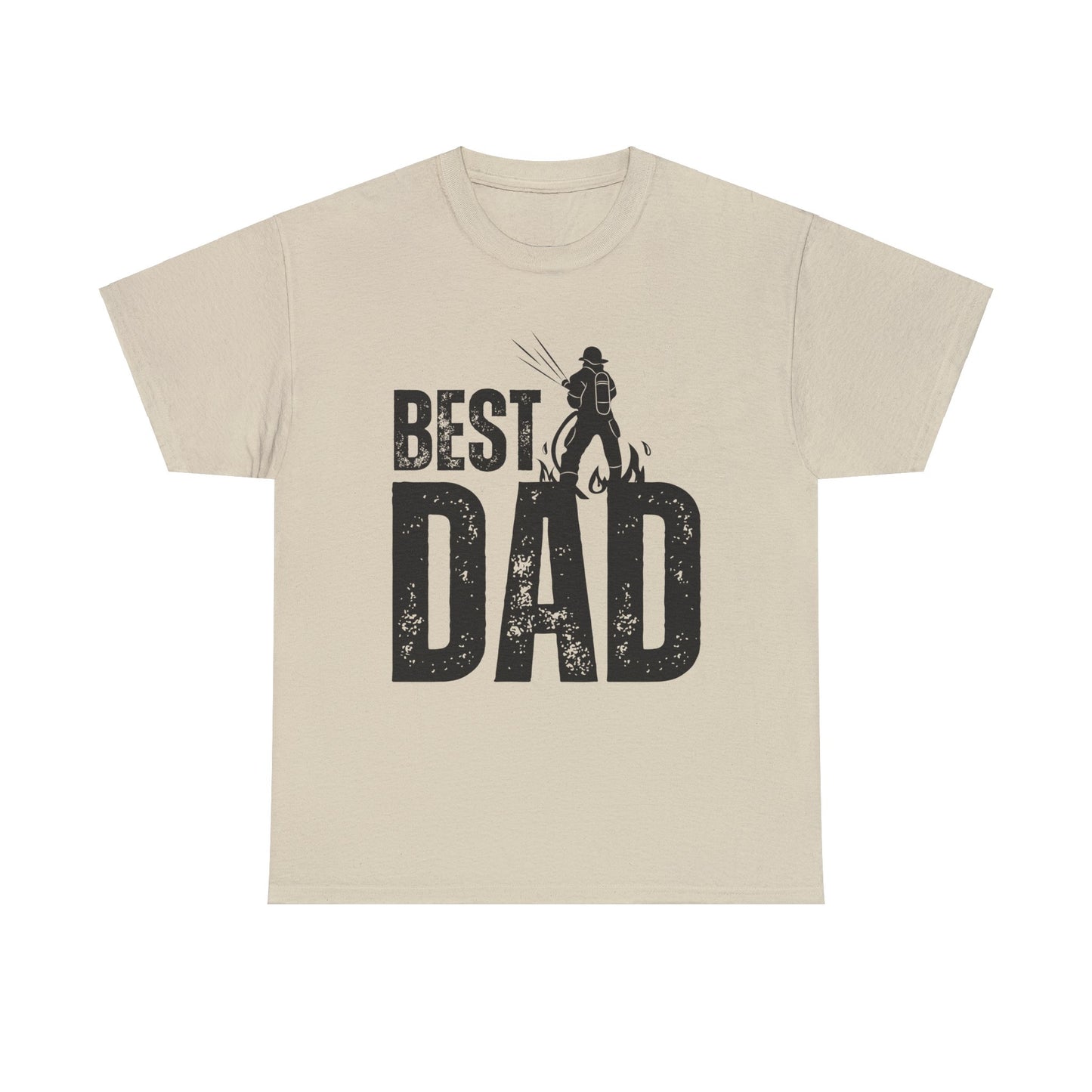 Best Fireman Dad T-shirt - Firefighter Father's Day Gift