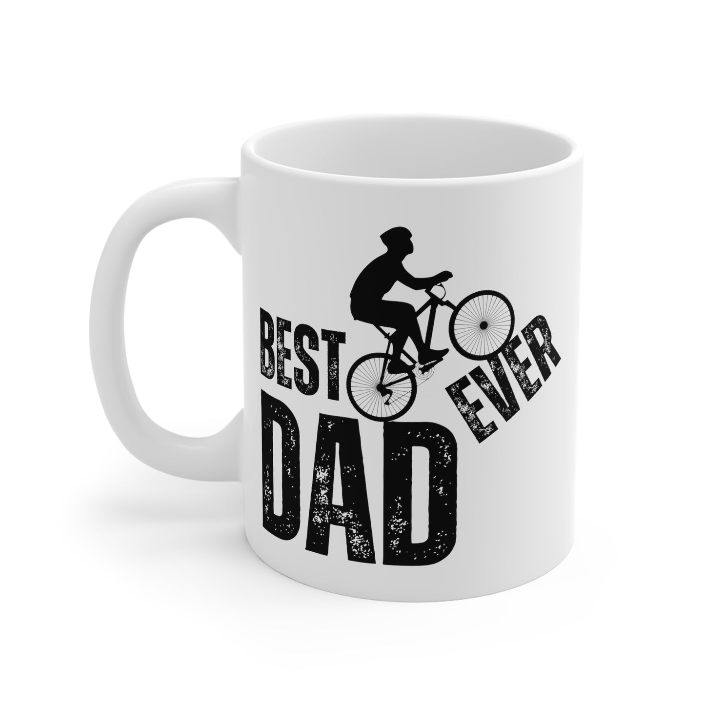 Best Dad Ever Gift - A Luxury Mug For Cycling Loving Dads