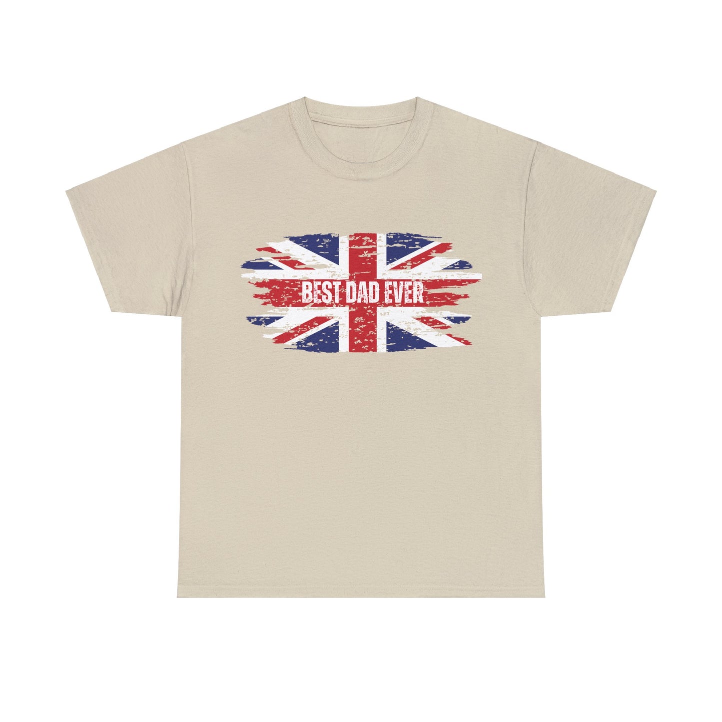 Best Dad Ever Patriotic Shirt - Father's Day Union Jack Shirt