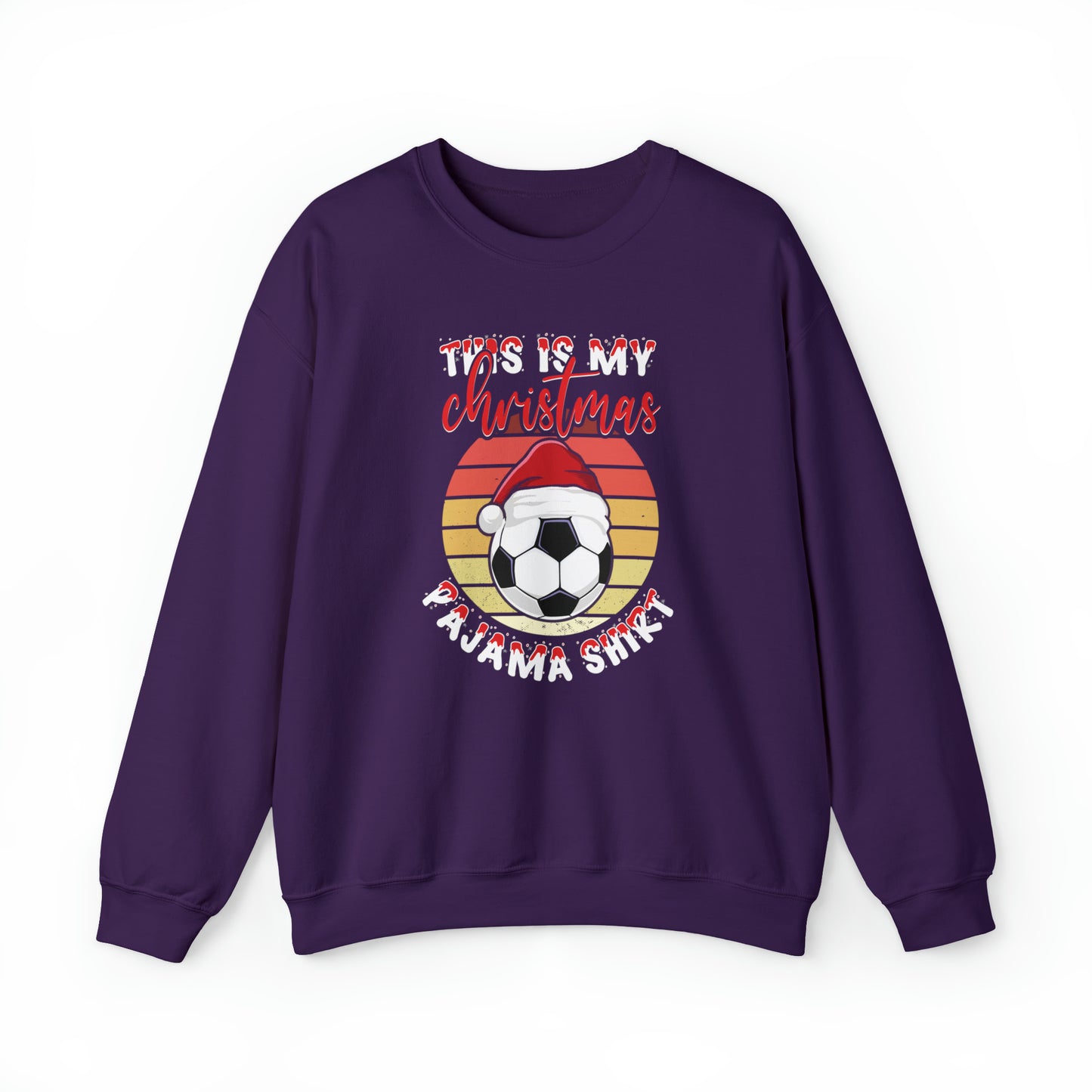 Luxury Christmas Football Fan Sweatshirt