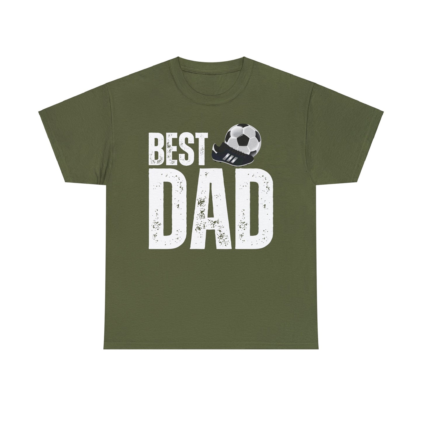 Best Footballer Dad Tee - Father's Day Football Gift