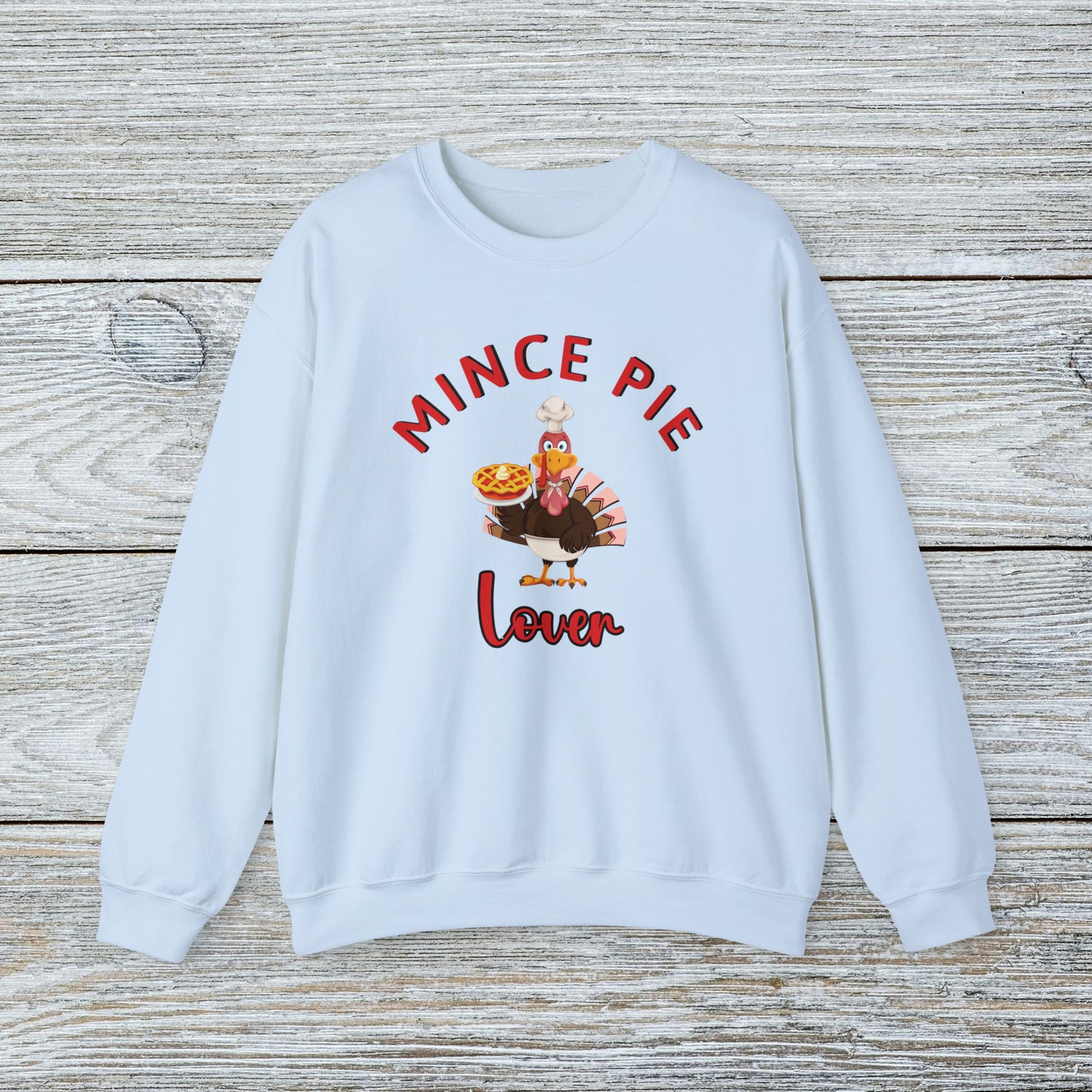 Unisex Mince Pie Lover Funny Christmas Sweatshirt for Adults and Youths