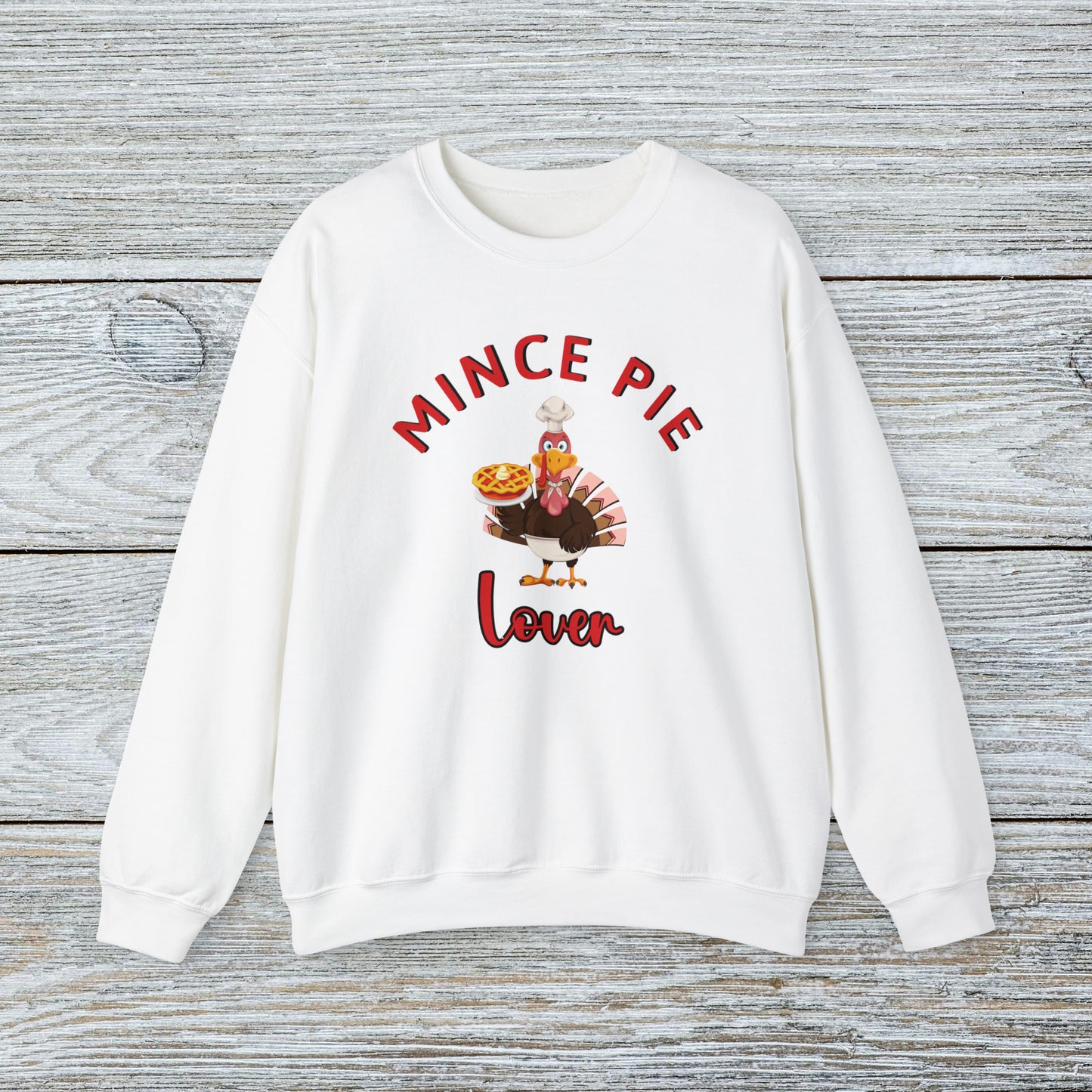 Unisex Mince Pie Lover Funny Christmas Sweatshirt for Adults and Youths