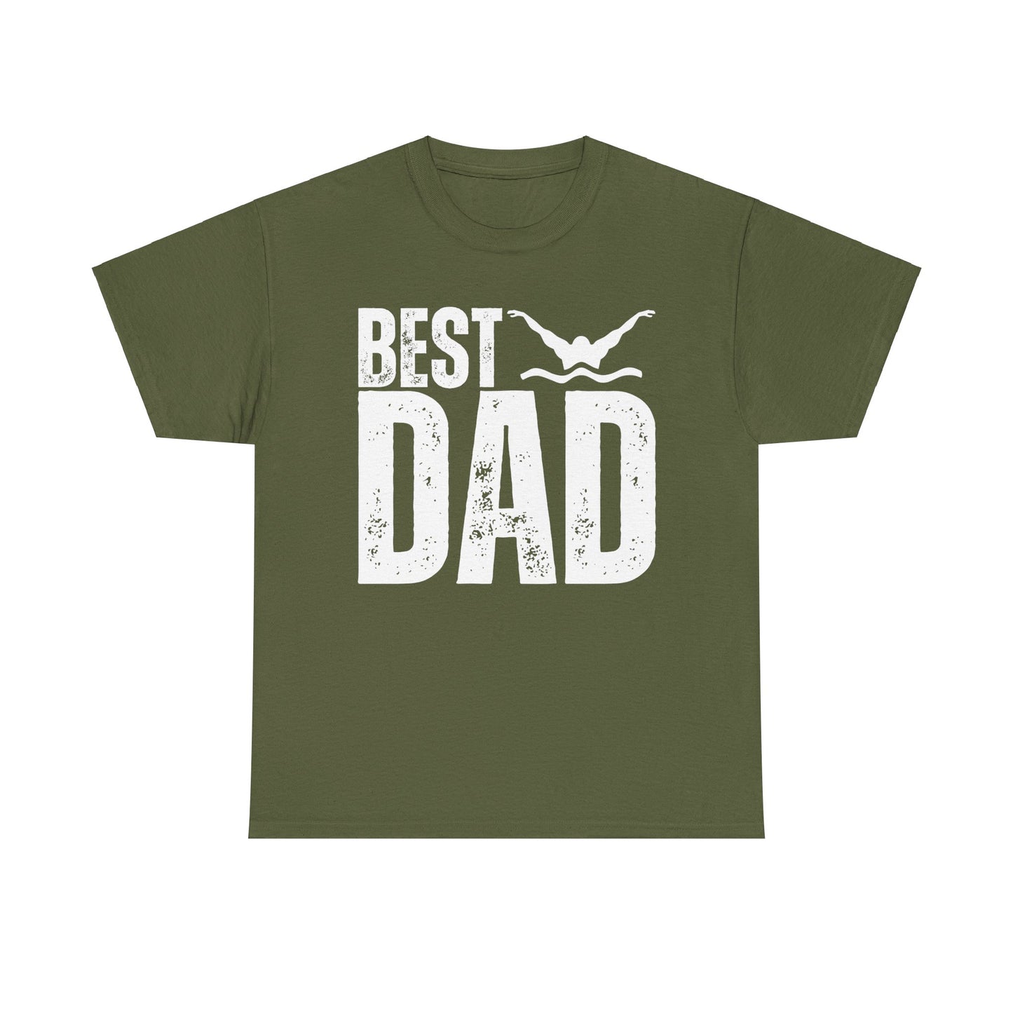 Best Swimming Dad T-shirt, Father's Day or Birthday Gift for Swimmer