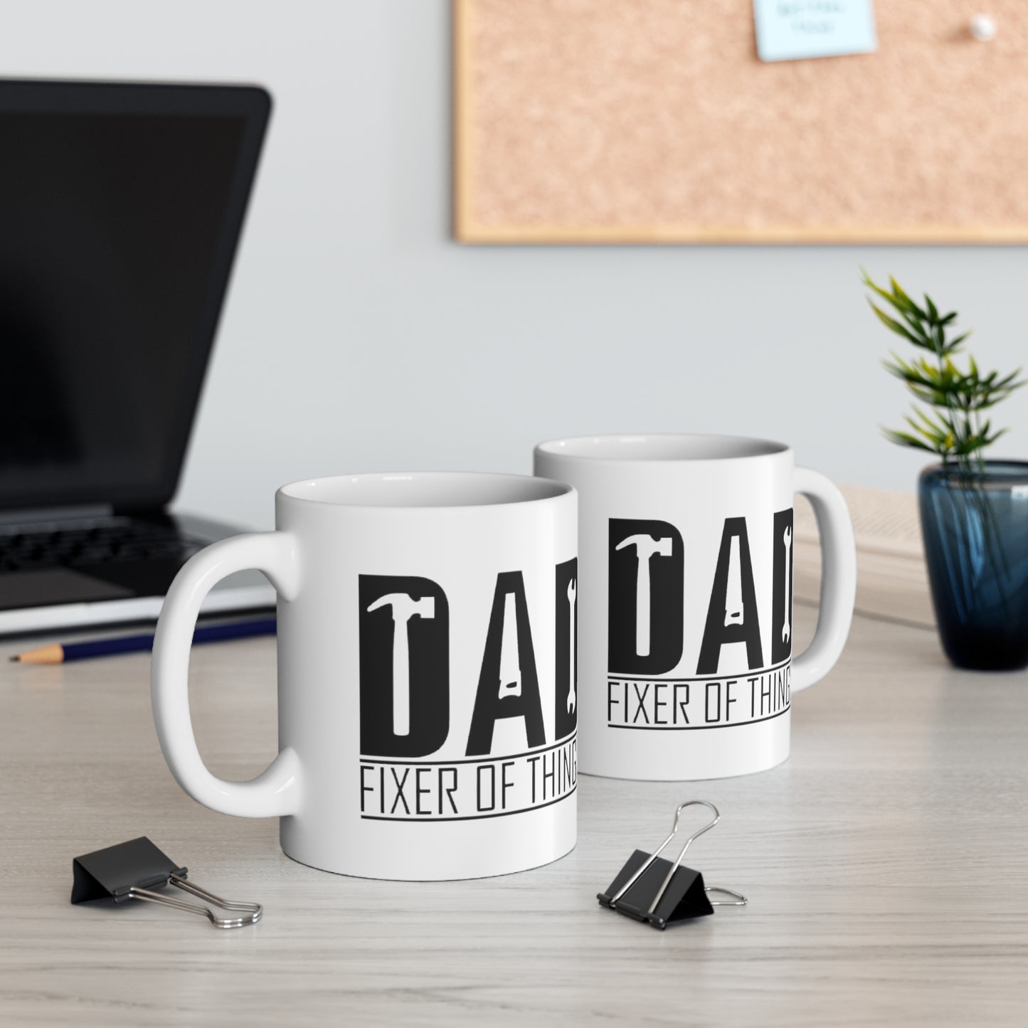 Best Handyman Dad Gift - DAD Fixer of Things Mug