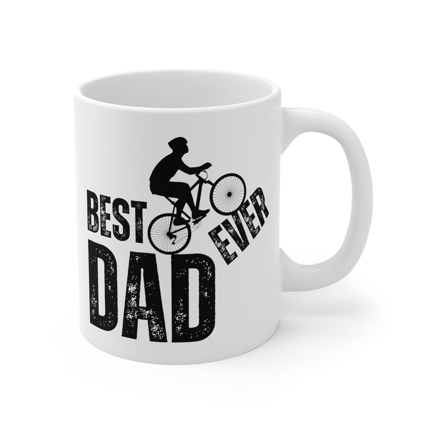 Best Dad Ever Gift - A Luxury Mug For Cycling Loving Dads