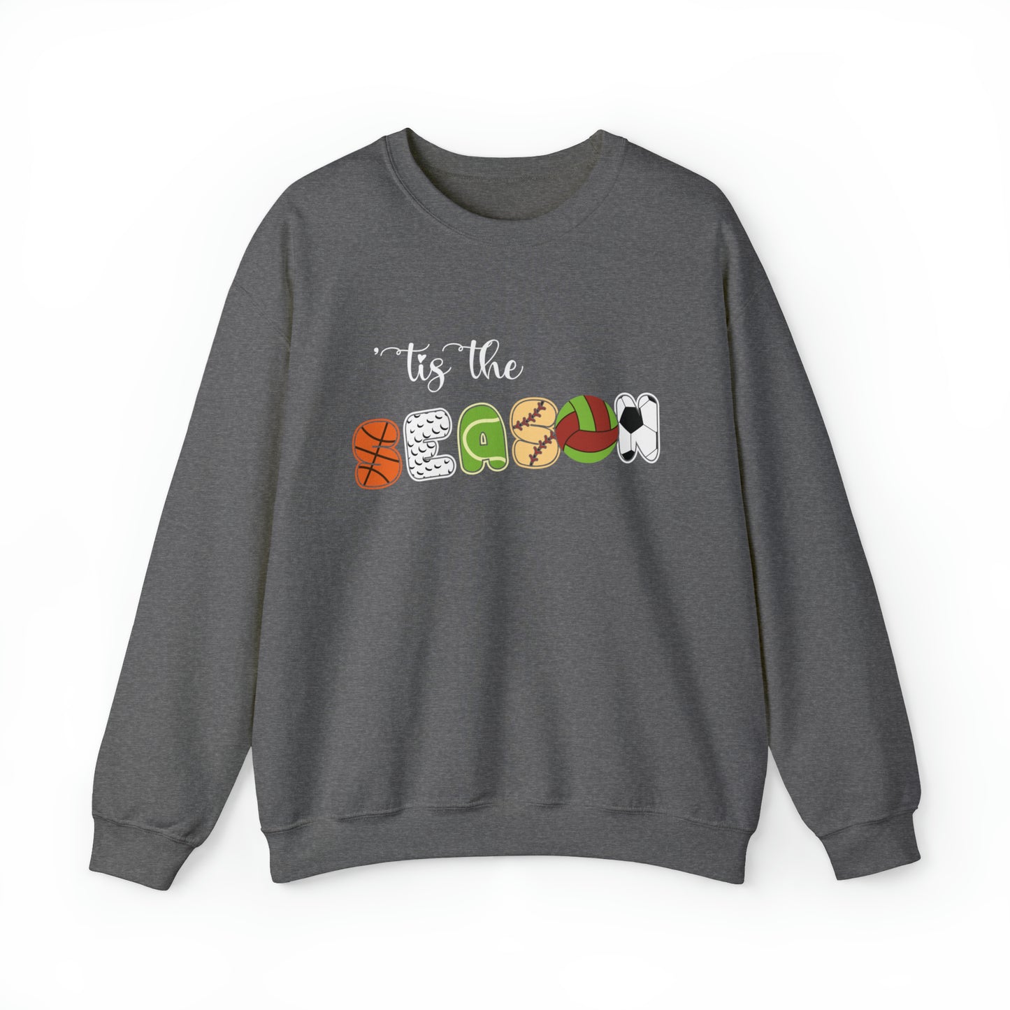 Tis' The Season Sporty Christmas Luxury Sweatshirt