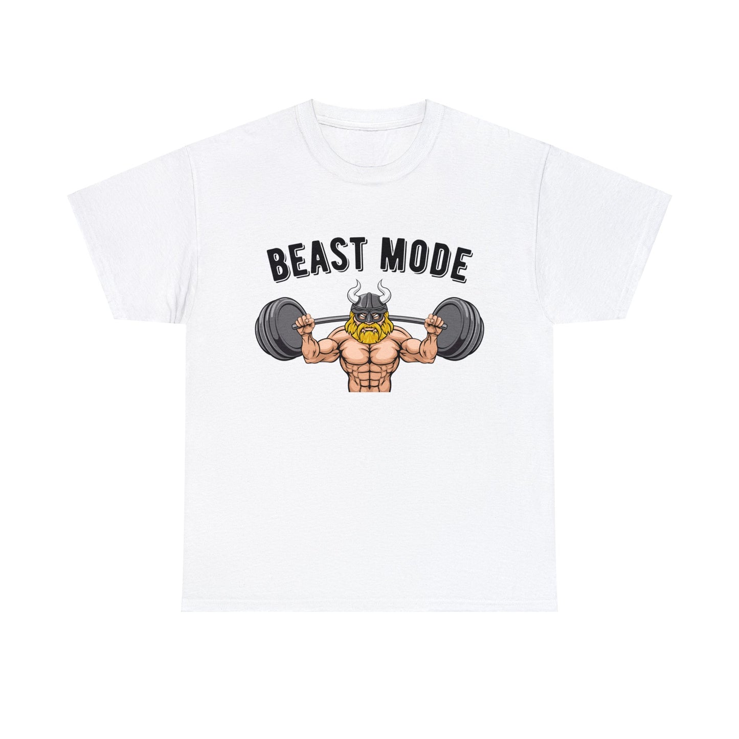 Beast Mode Viking Gym T-shirt - Men's Weight Training Gift