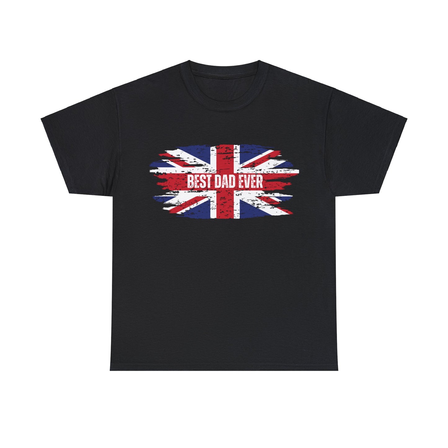 Best Dad Ever Patriotic Shirt - Father's Day Union Jack Shirt