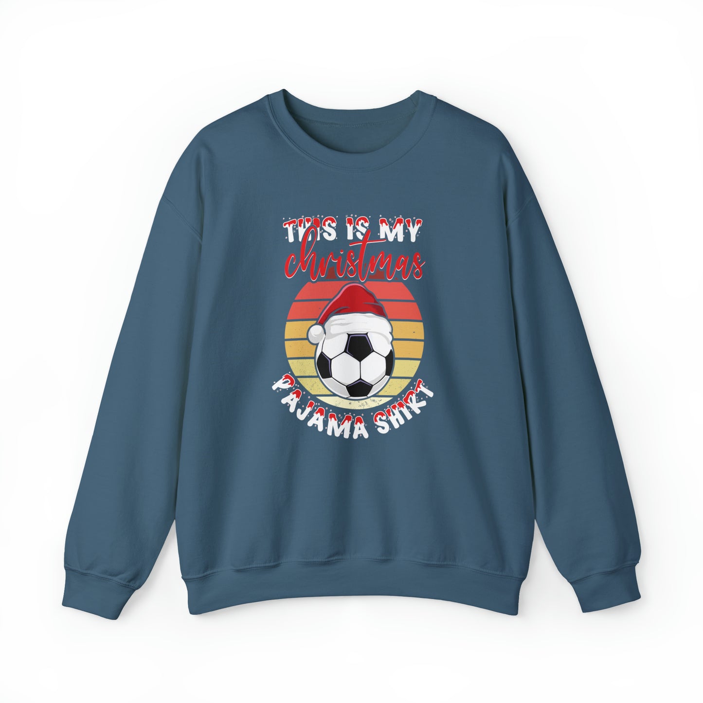 Luxury Christmas Football Fan Sweatshirt