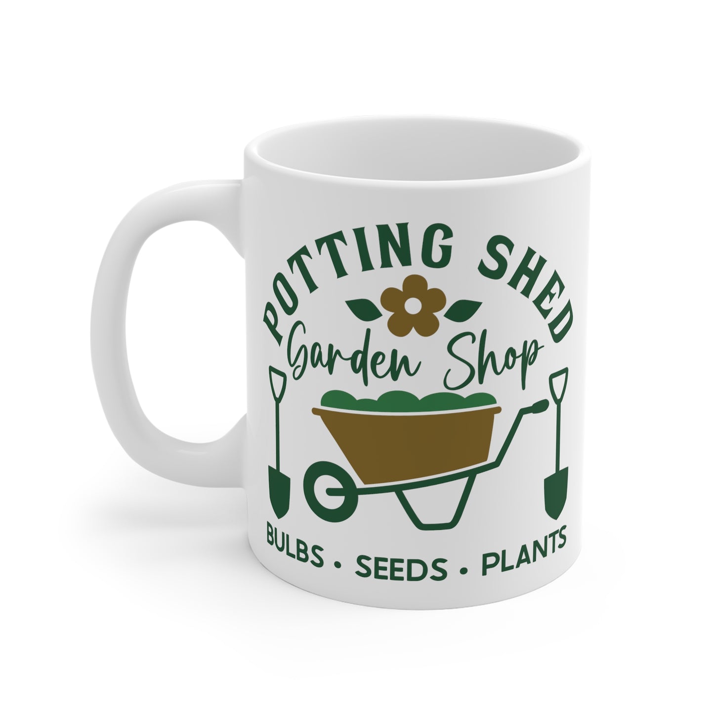 Gardener's Potting Shed Mug - A Luxury Mug For People Who Love Gardening