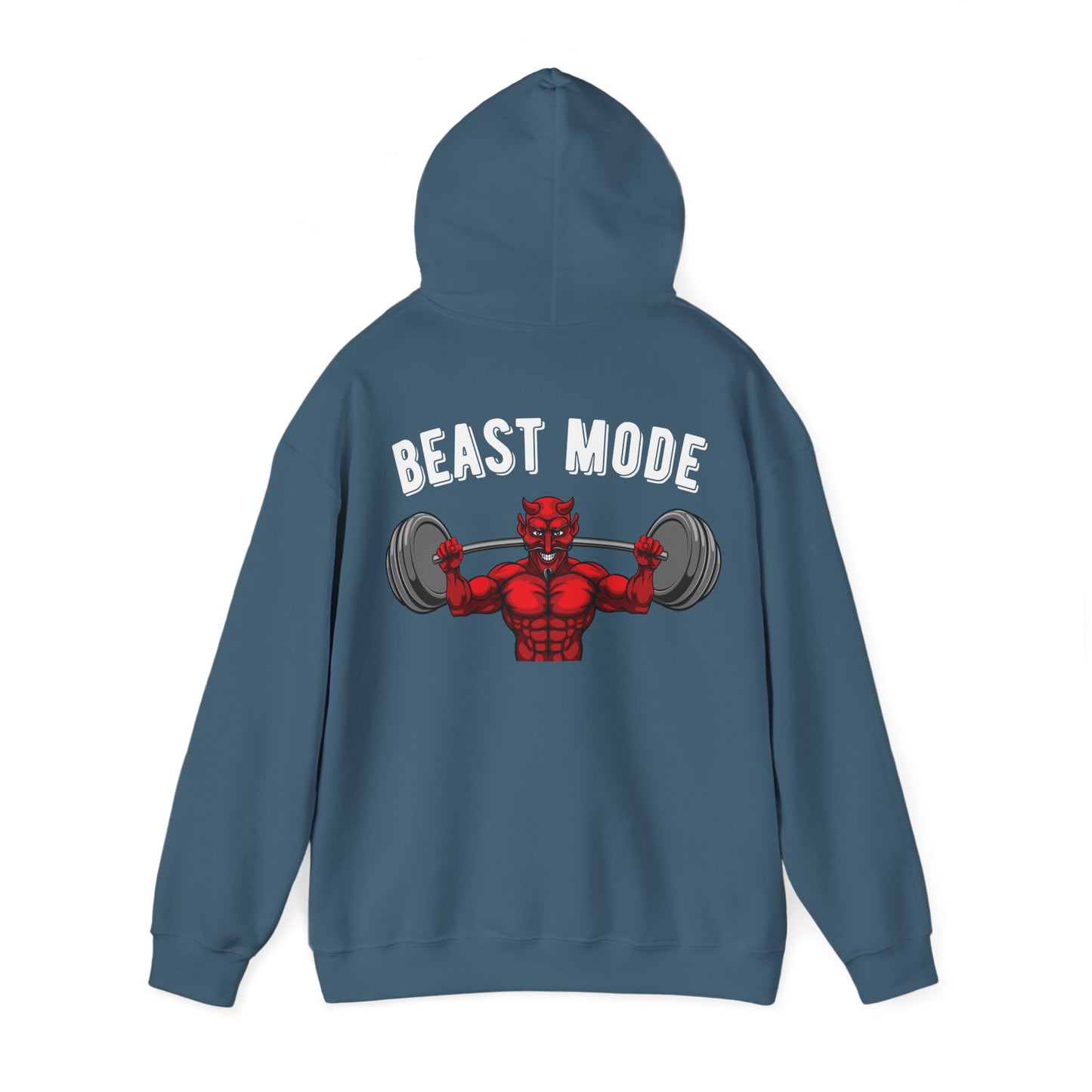 Beast Mode Devil Gym Hoodie - Weight Training Top