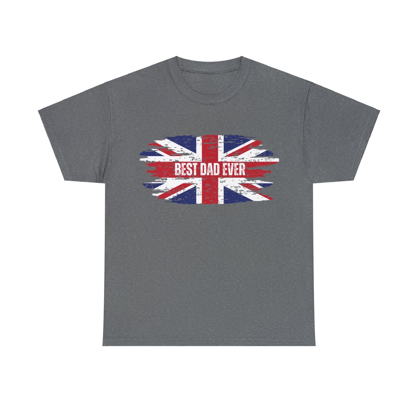 Best Dad Ever Patriotic Shirt - Father's Day Union Jack Shirt