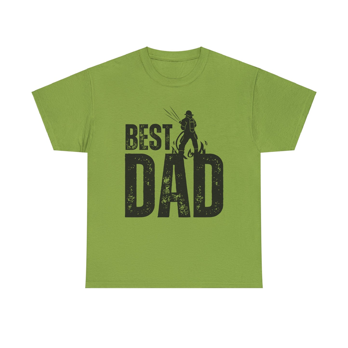 Best Fireman Dad T-shirt - Firefighter Father's Day Gift