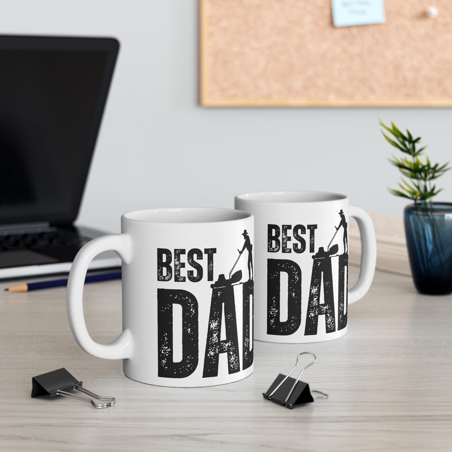 Best Dad Ever Gift - A Luxury Mug For Dads Who Love Gardening