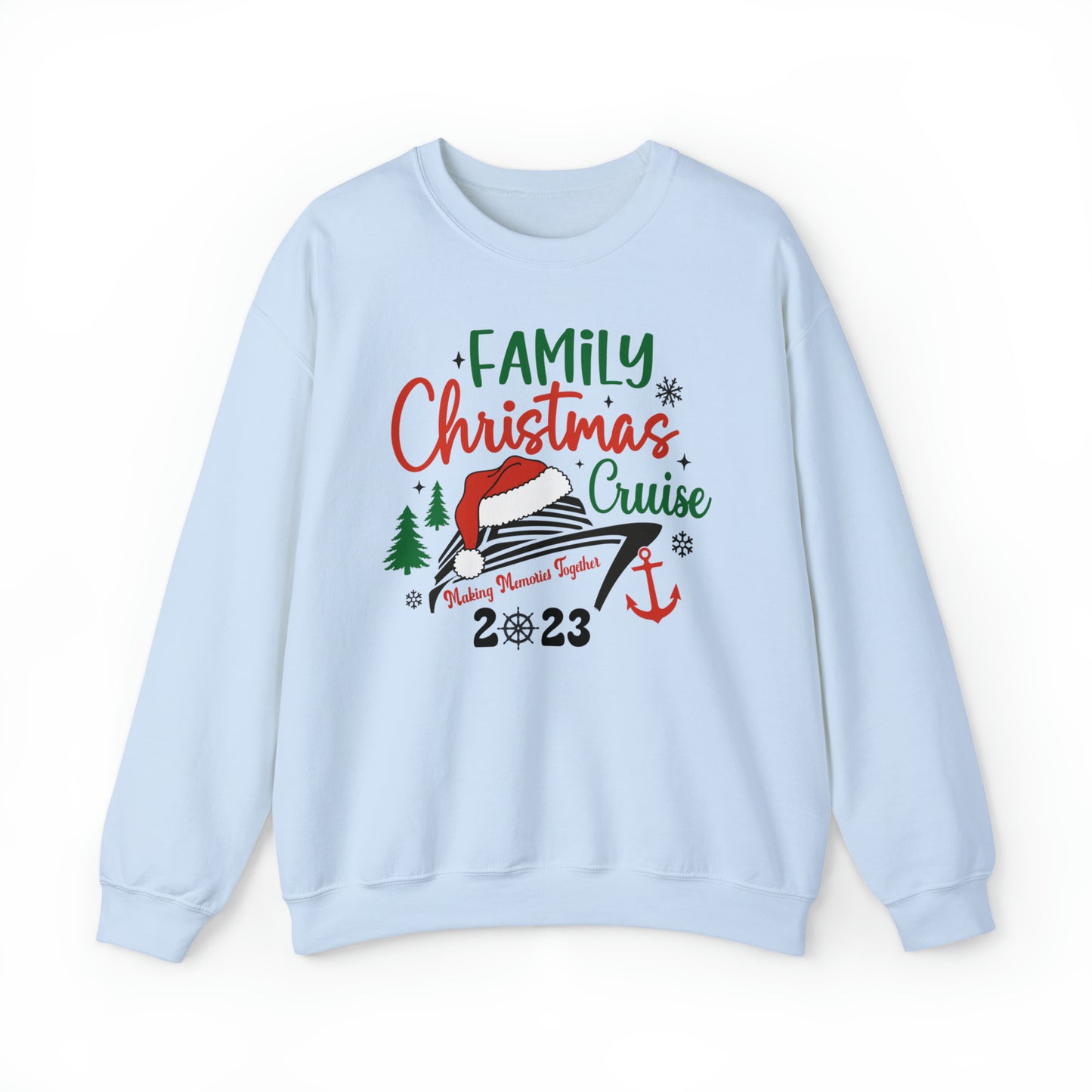 Family Christmas Cruising Sweatshirt 2023