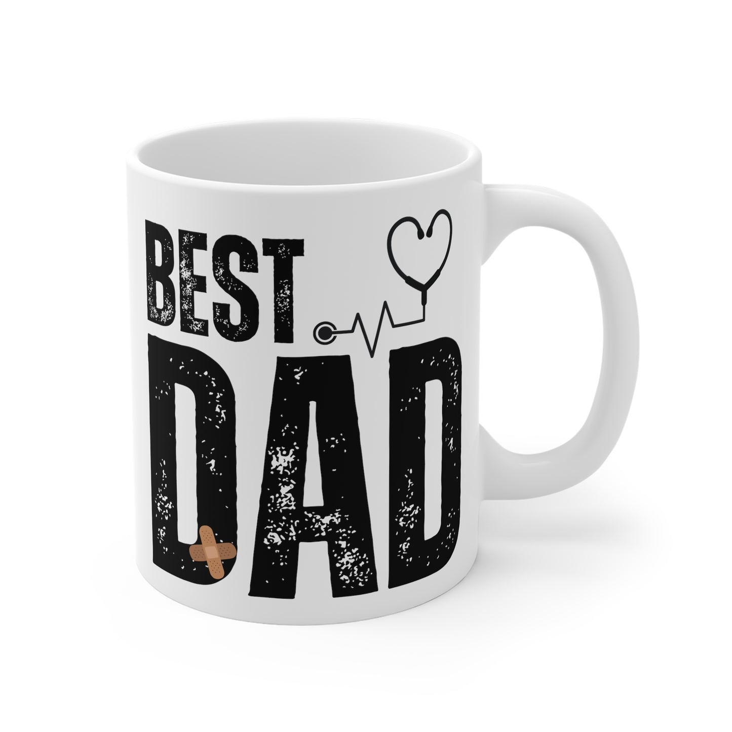 Best Doctor Dad Mug, Nurse Dad Father's Day or Birthday Gift