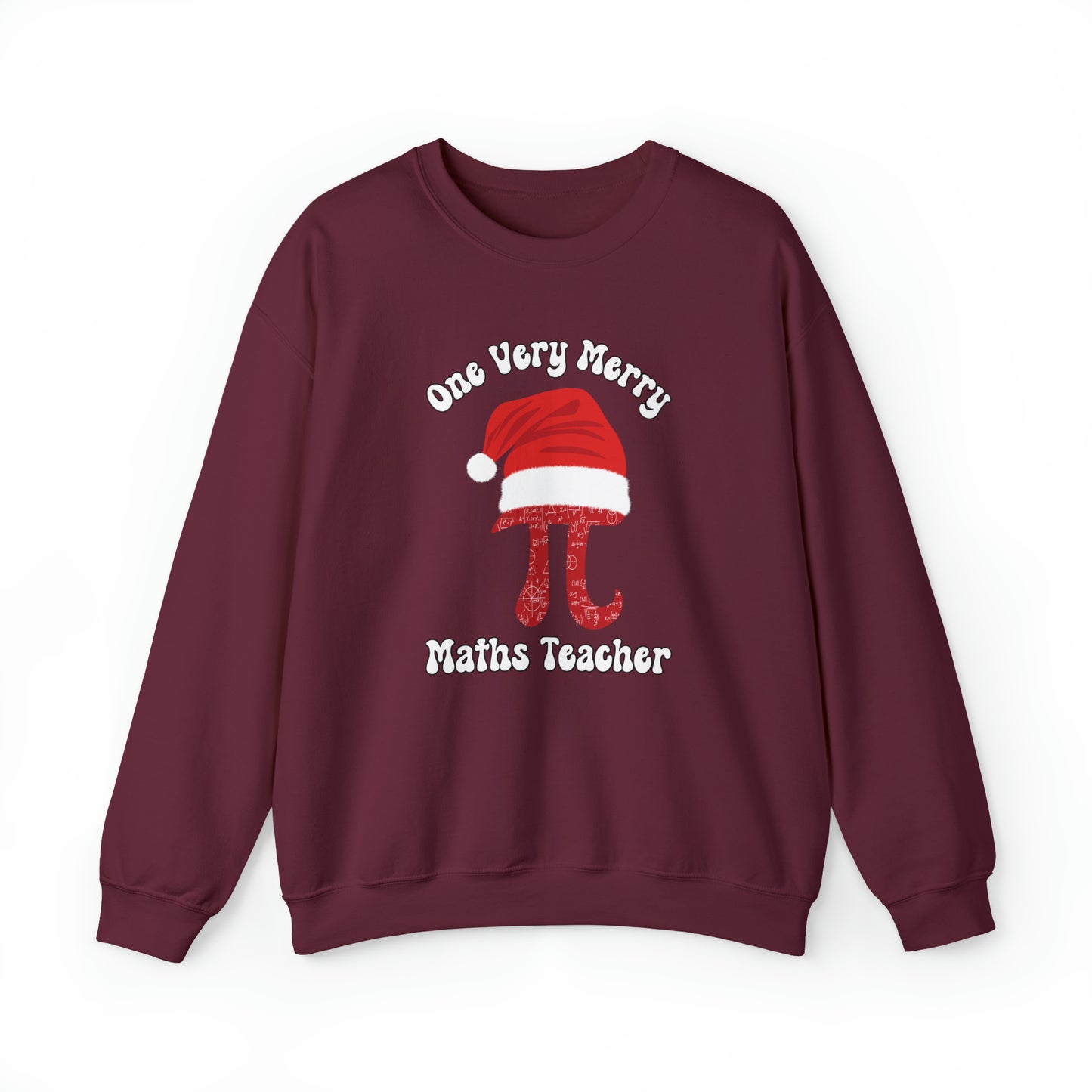 Maths Teacher Gift - Luxury Christmas Sweatshirt