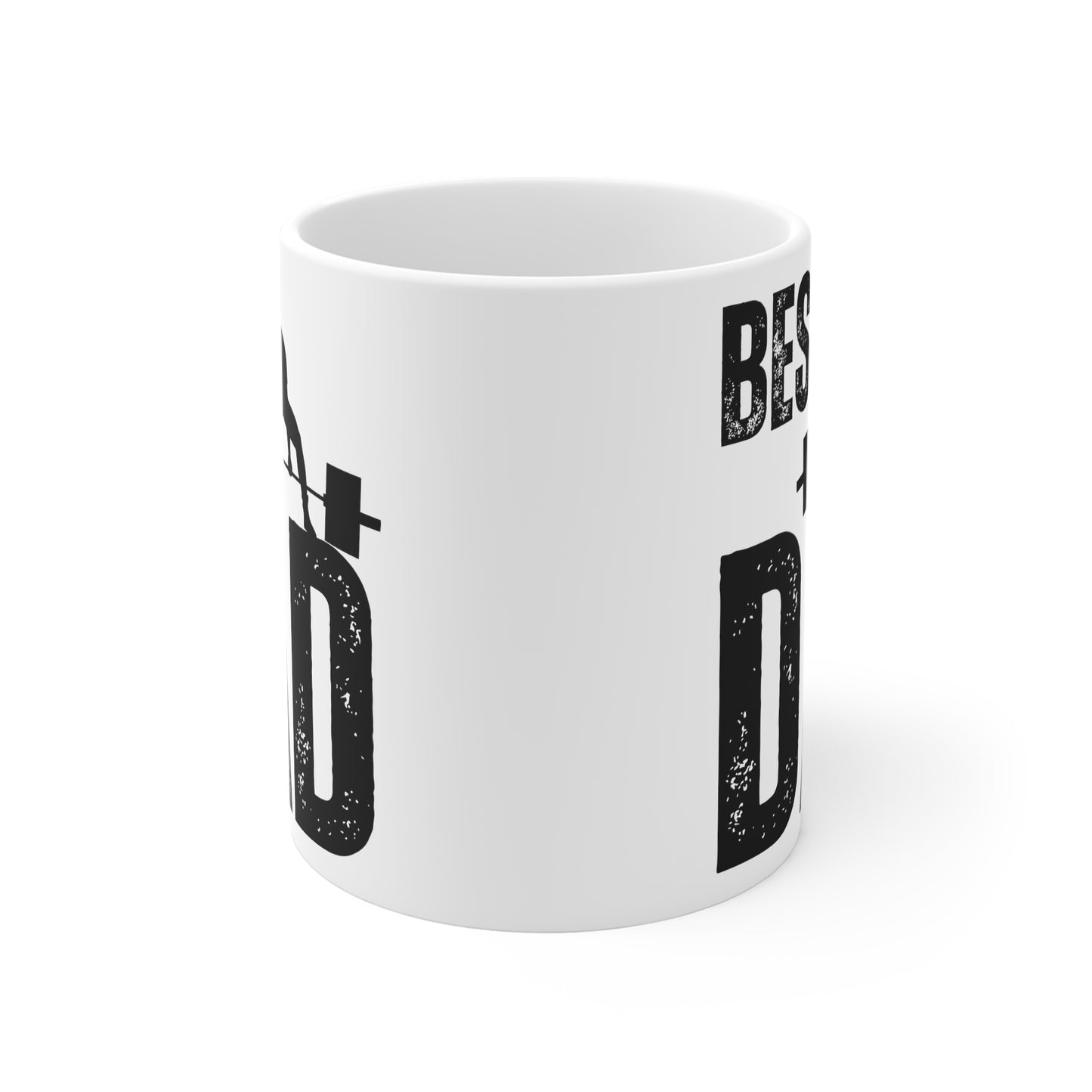 Best Weight Training Dad Mug - For Body Builders, Power Lifters and Gym Goers