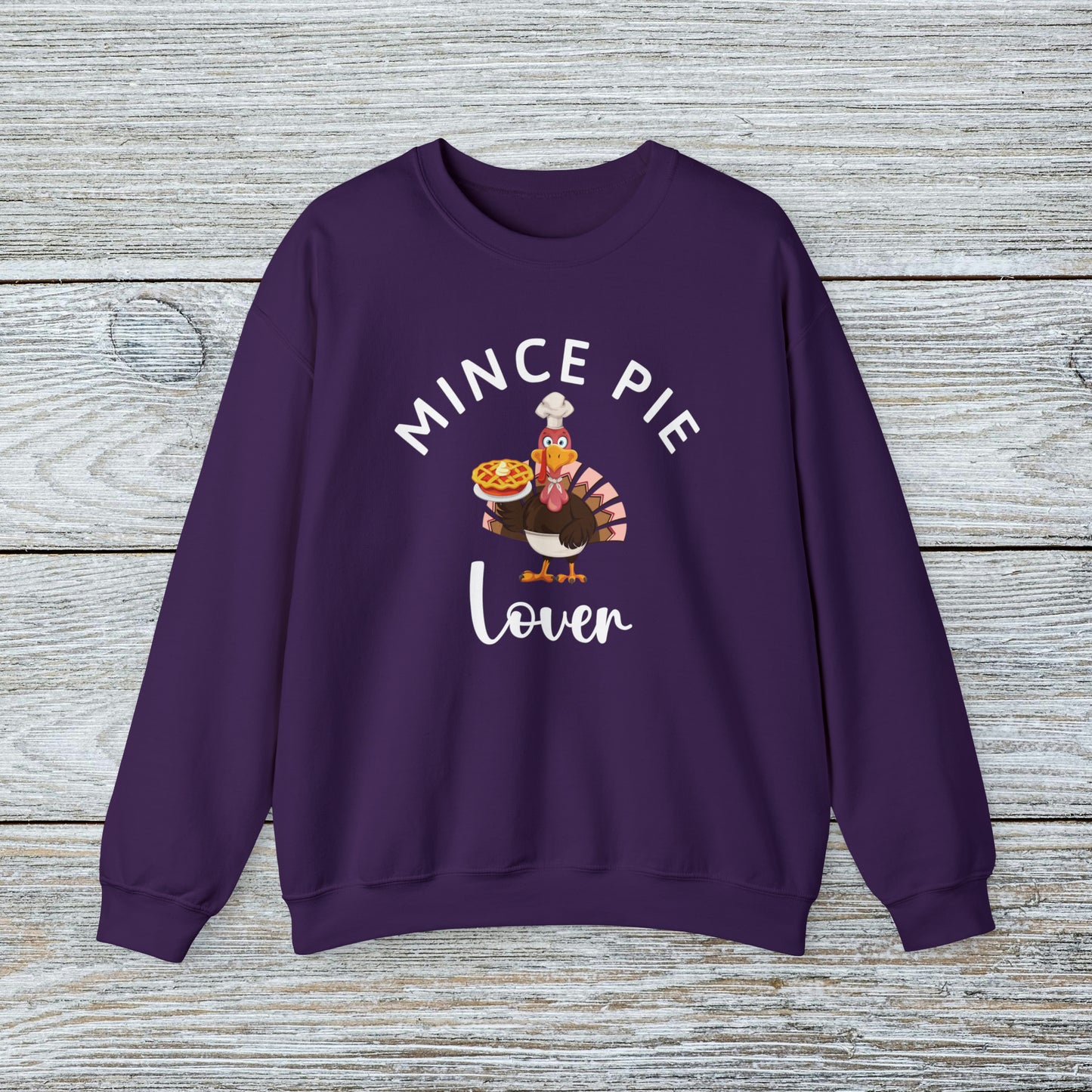 Unisex Mince Pie Lover Funny Christmas Sweatshirt for Adults and Youths