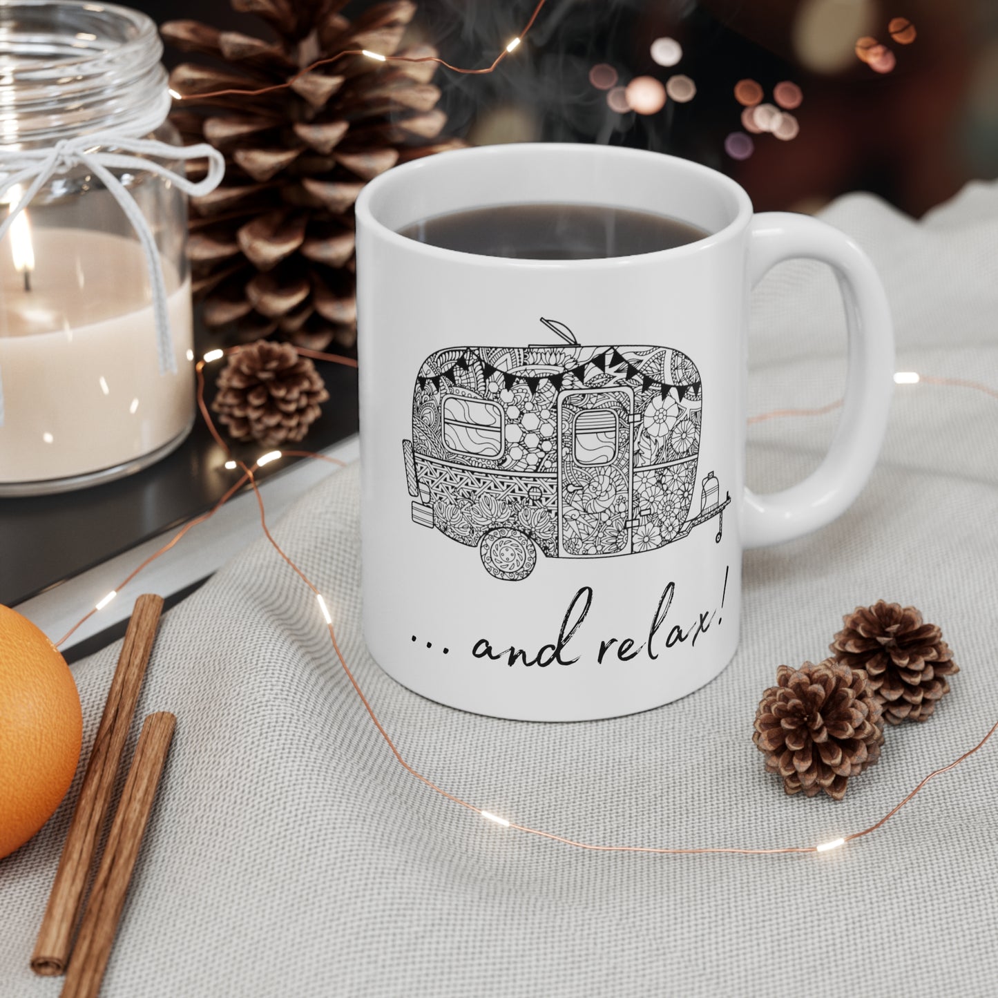 Caravan Holiday Mug - Camping Gift