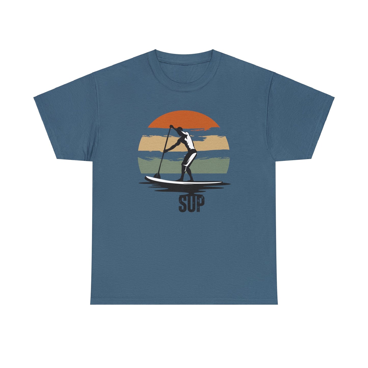 Men's Retro Sunset SUP T-shirt - Stand Up Paddle-boarding Gift