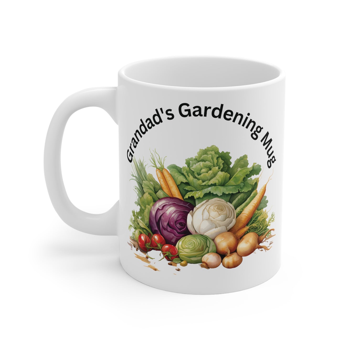 Grandad's Gardening Mug, You're Never Too Old To Play In The Dirt