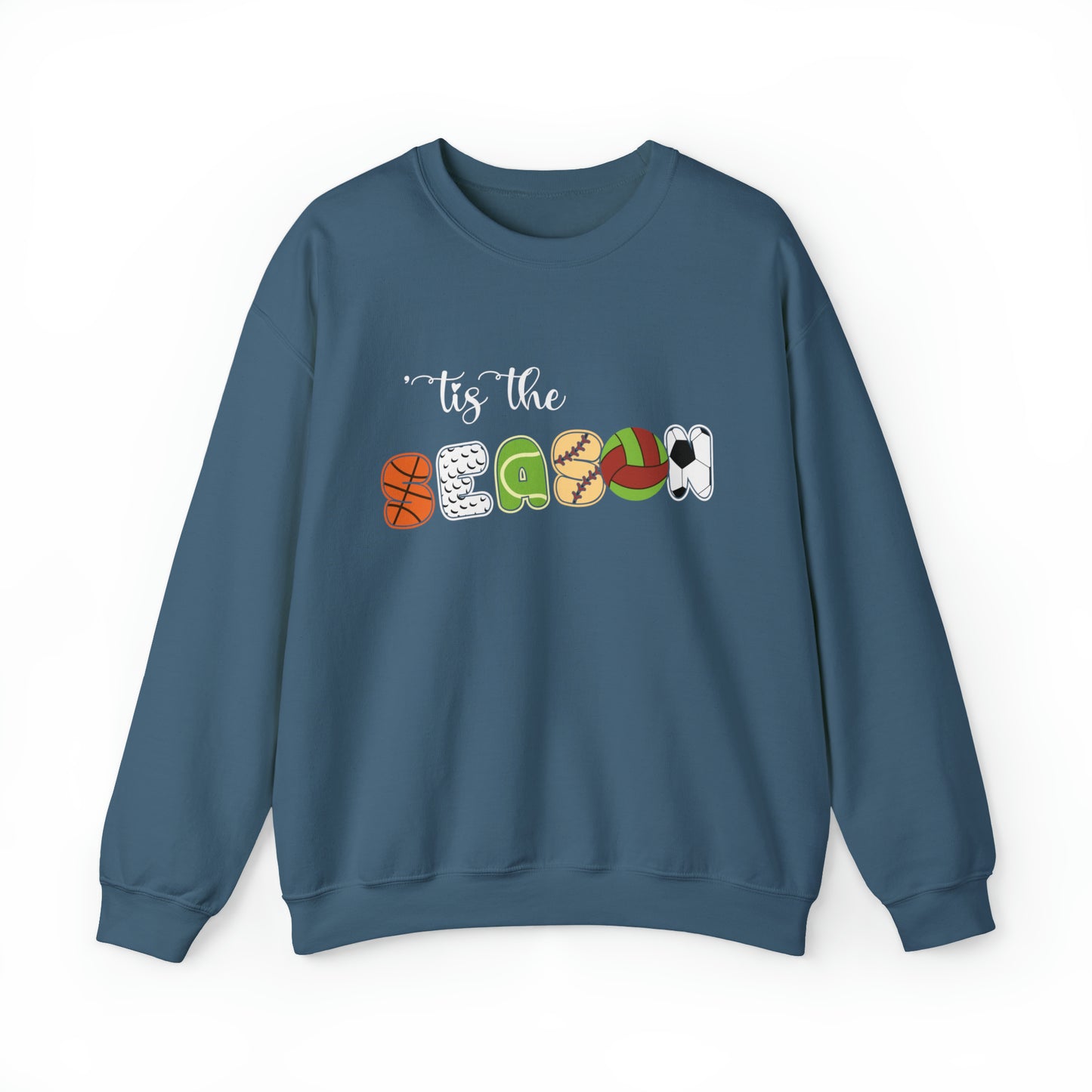 Tis' The Season Sporty Christmas Luxury Sweatshirt