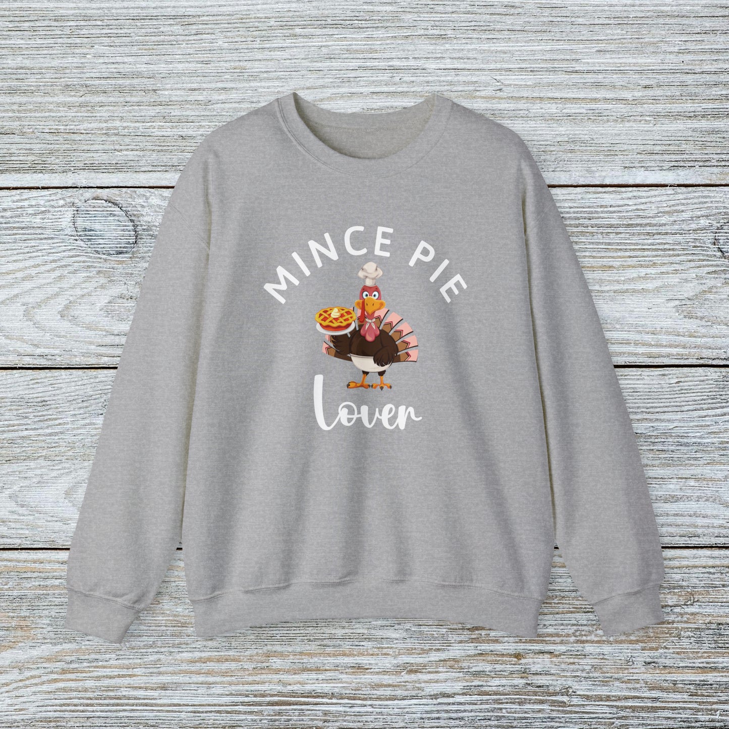 Unisex Mince Pie Lover Funny Christmas Sweatshirt for Adults and Youths