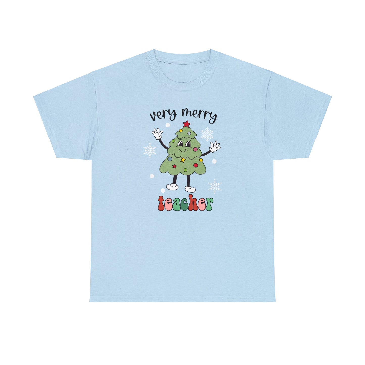 Teacher's Christmas Tree T-shirt - Best Teacher Gift