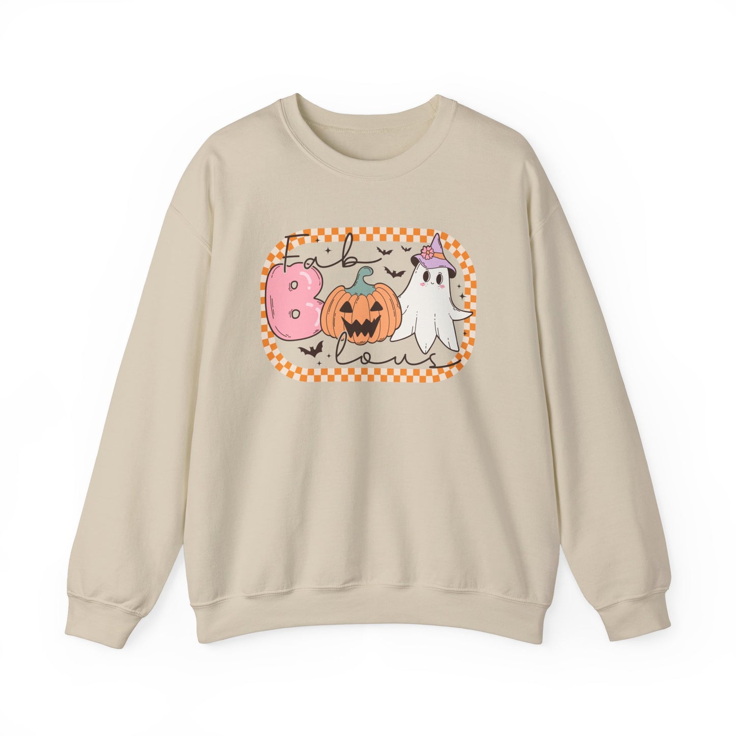 Fab-Boo-Lous Halloween Sweatshirt - Funny Retro Halloween Gift