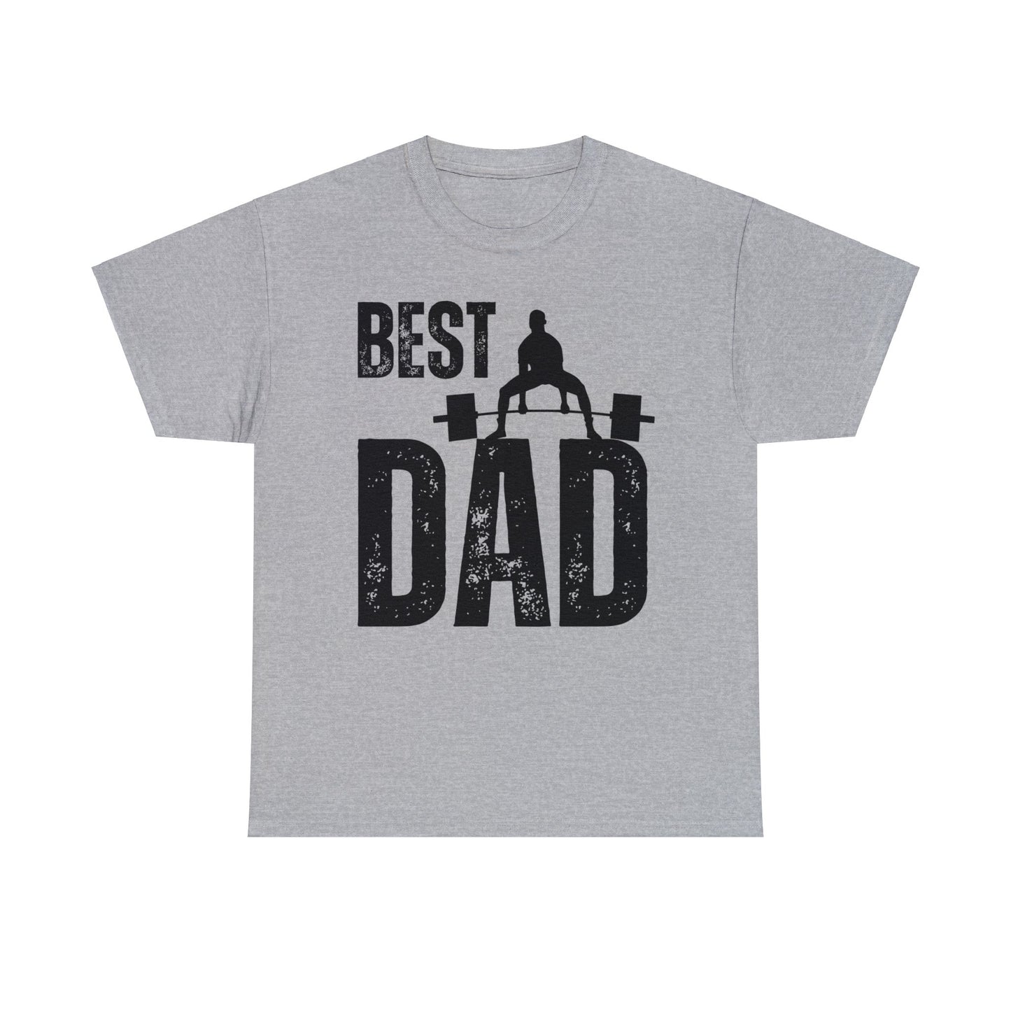 Best Dad Weight Training Luxury T-shirt