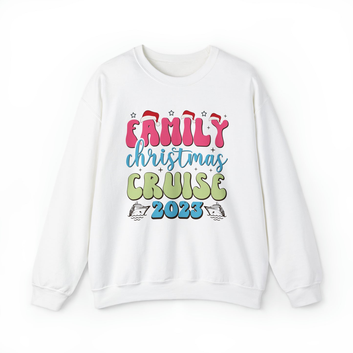 Family Christmas Cruising Sweatshirt 2023