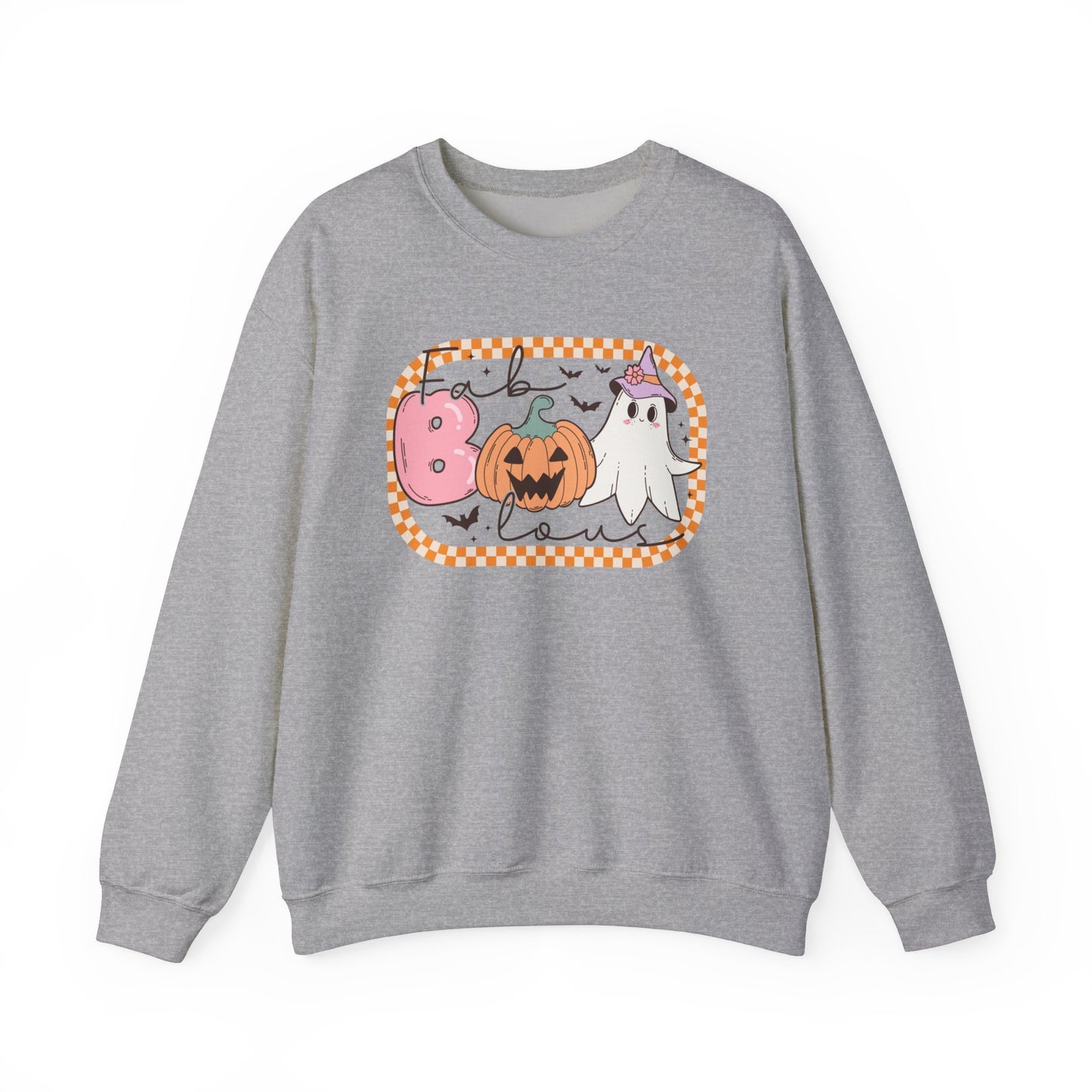 Fab-Boo-Lous Halloween Sweatshirt - Funny Retro Halloween Gift