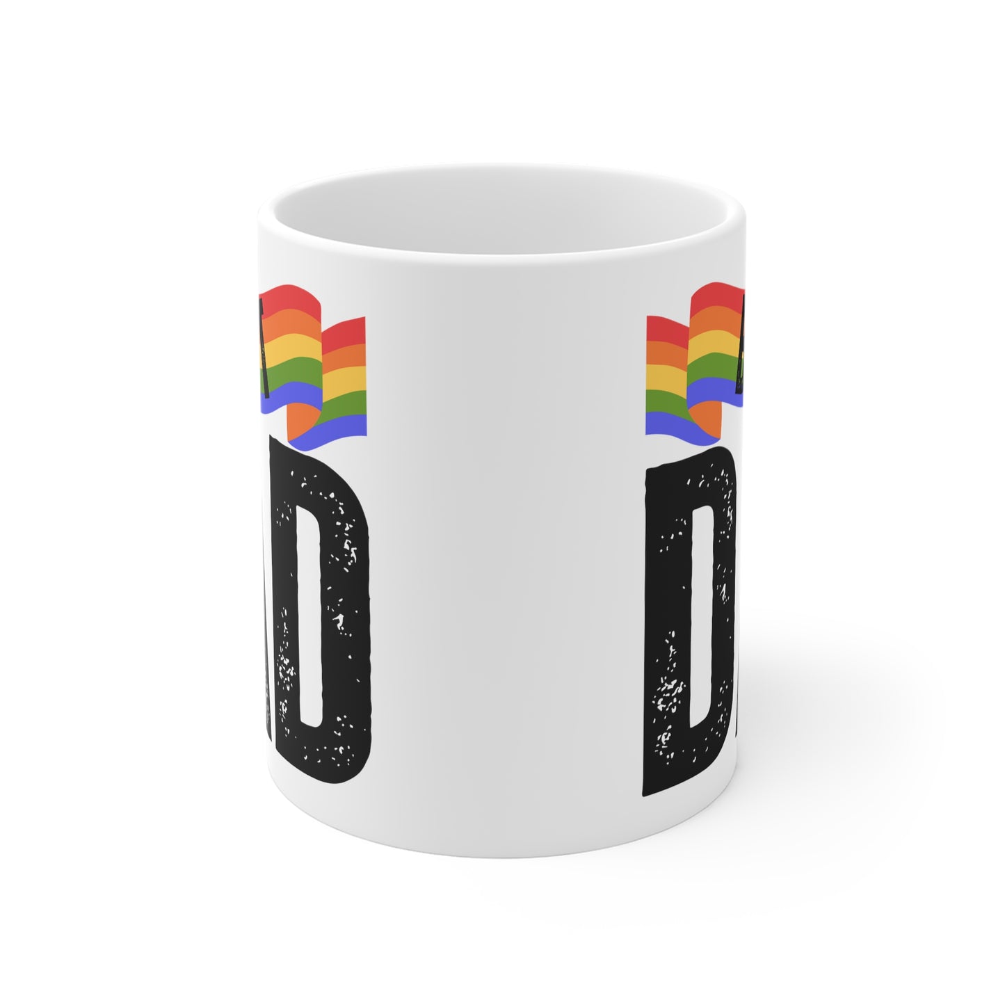 Best Pride Dad Mug - Pride Father's Day Gift LGBTQ+