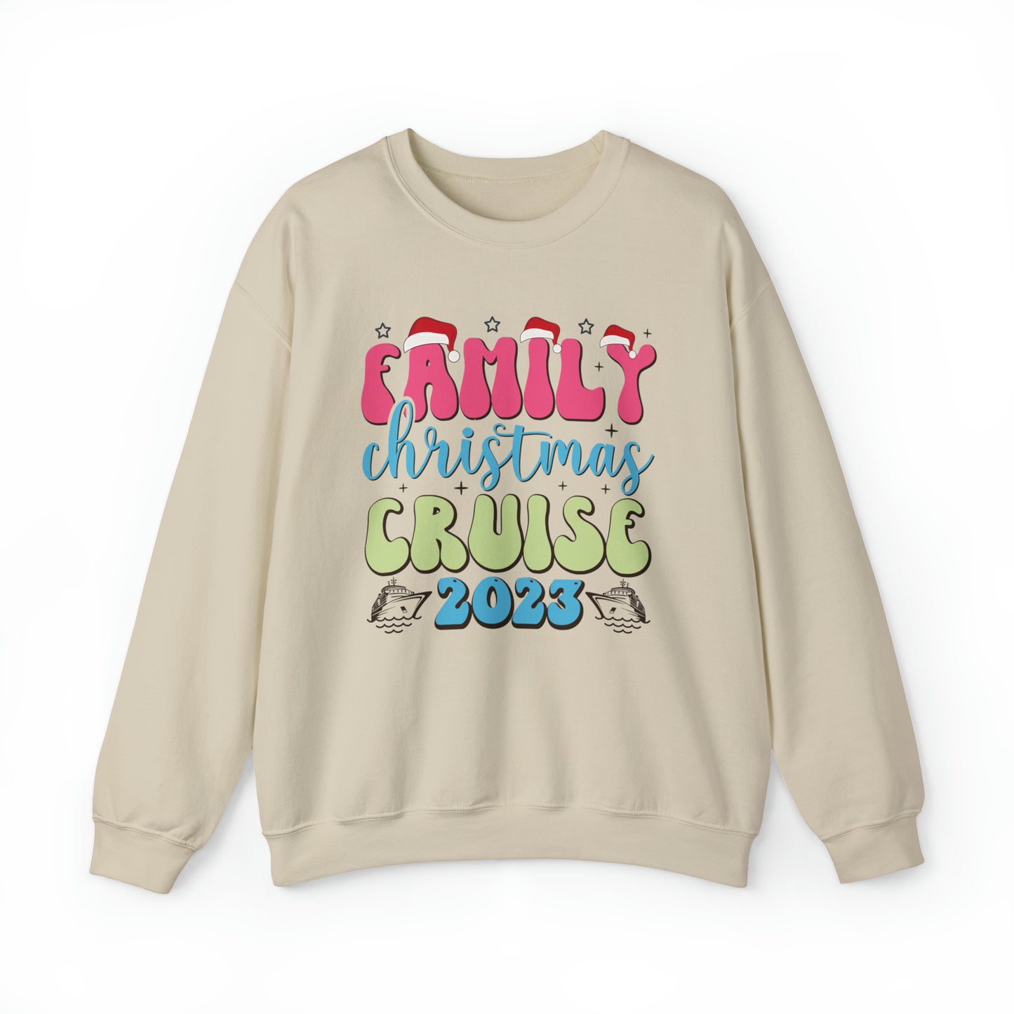 Family Christmas Cruising Sweatshirt 2023