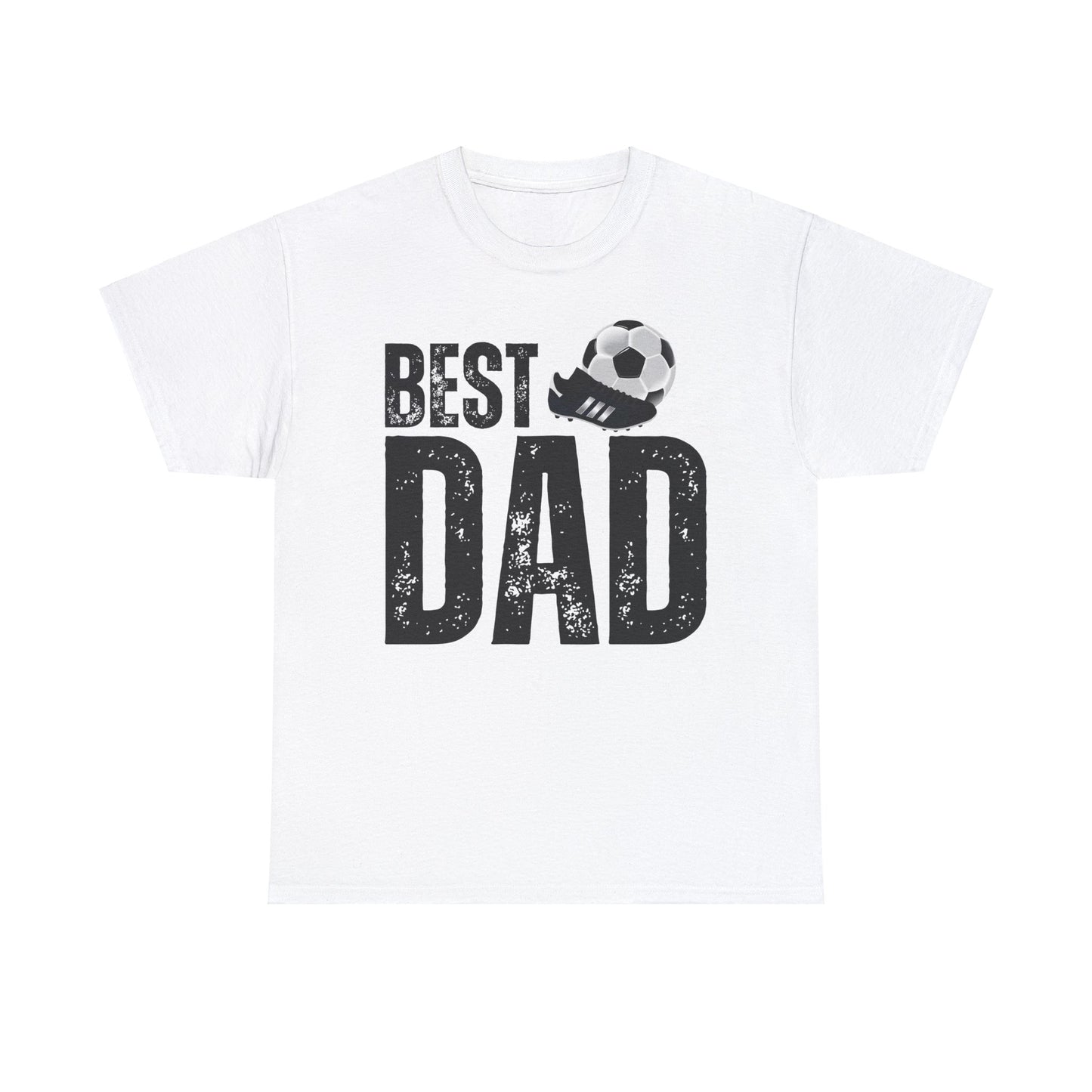 Best Footballer Dad Tee - Father's Day Football Gift