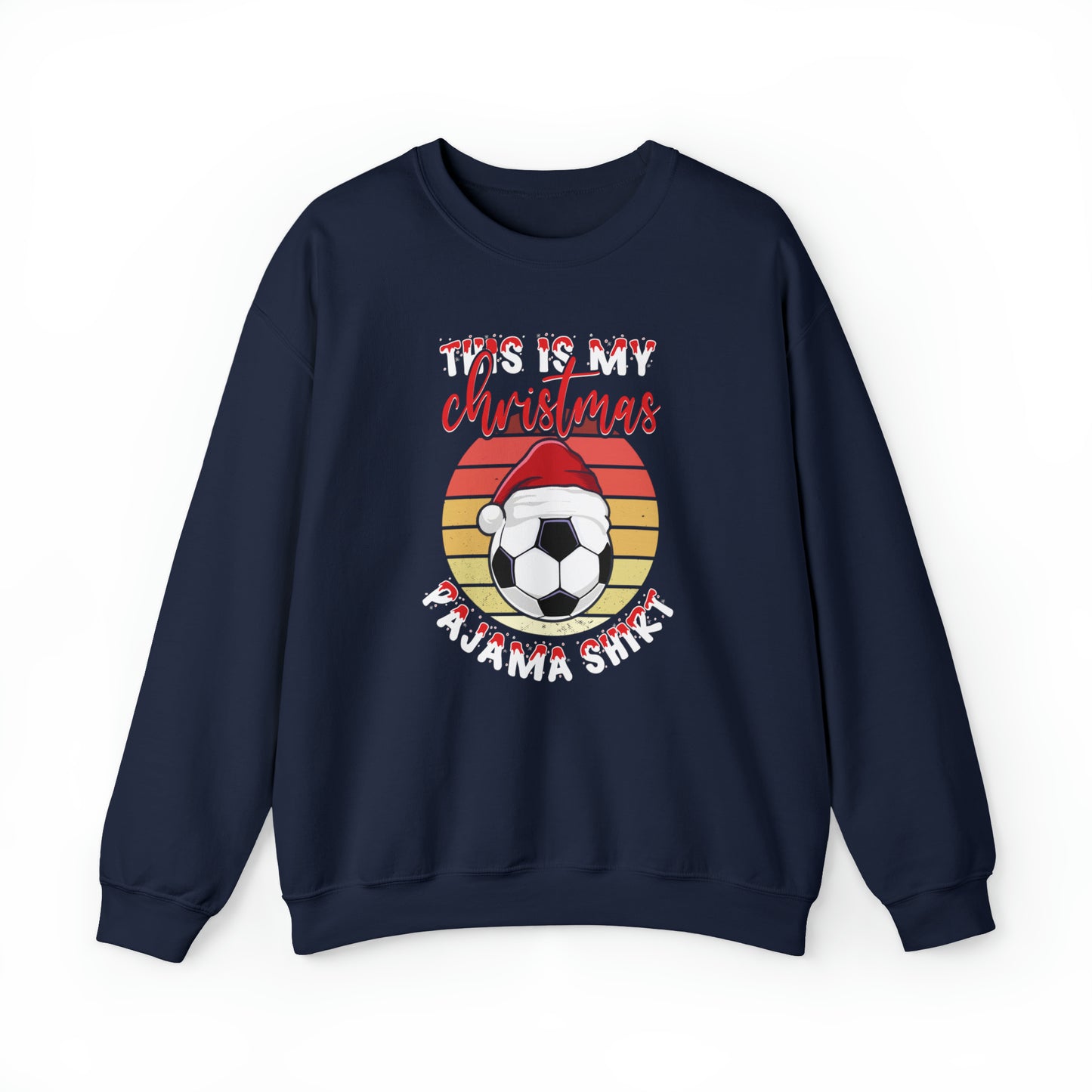 Luxury Christmas Football Fan Sweatshirt