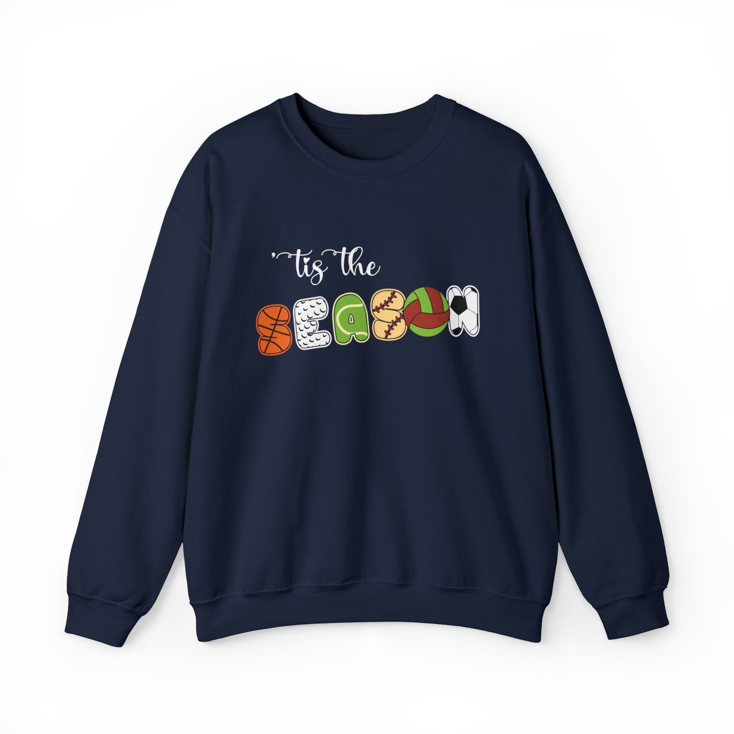 Tis' The Season Sporty Christmas Luxury Sweatshirt