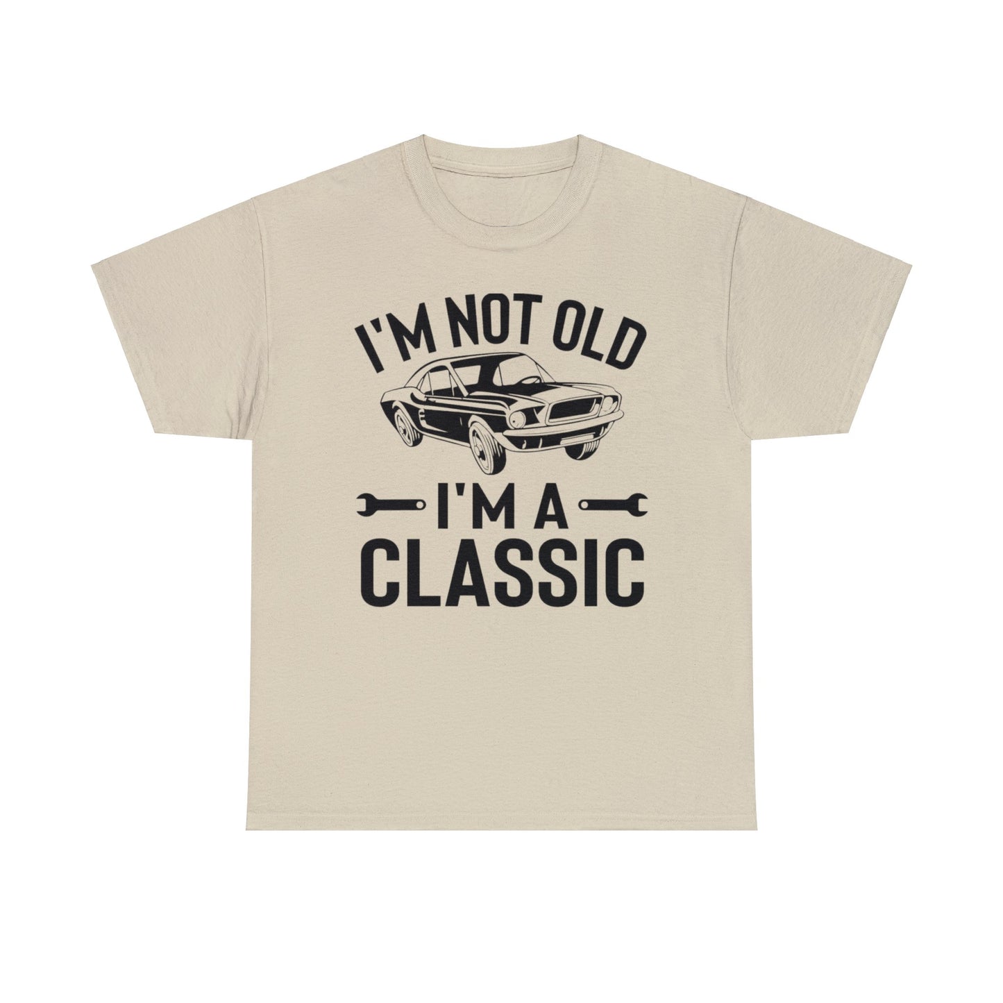 Men's 'I'm Not Old I'm a Classic' Birthday T-shirt