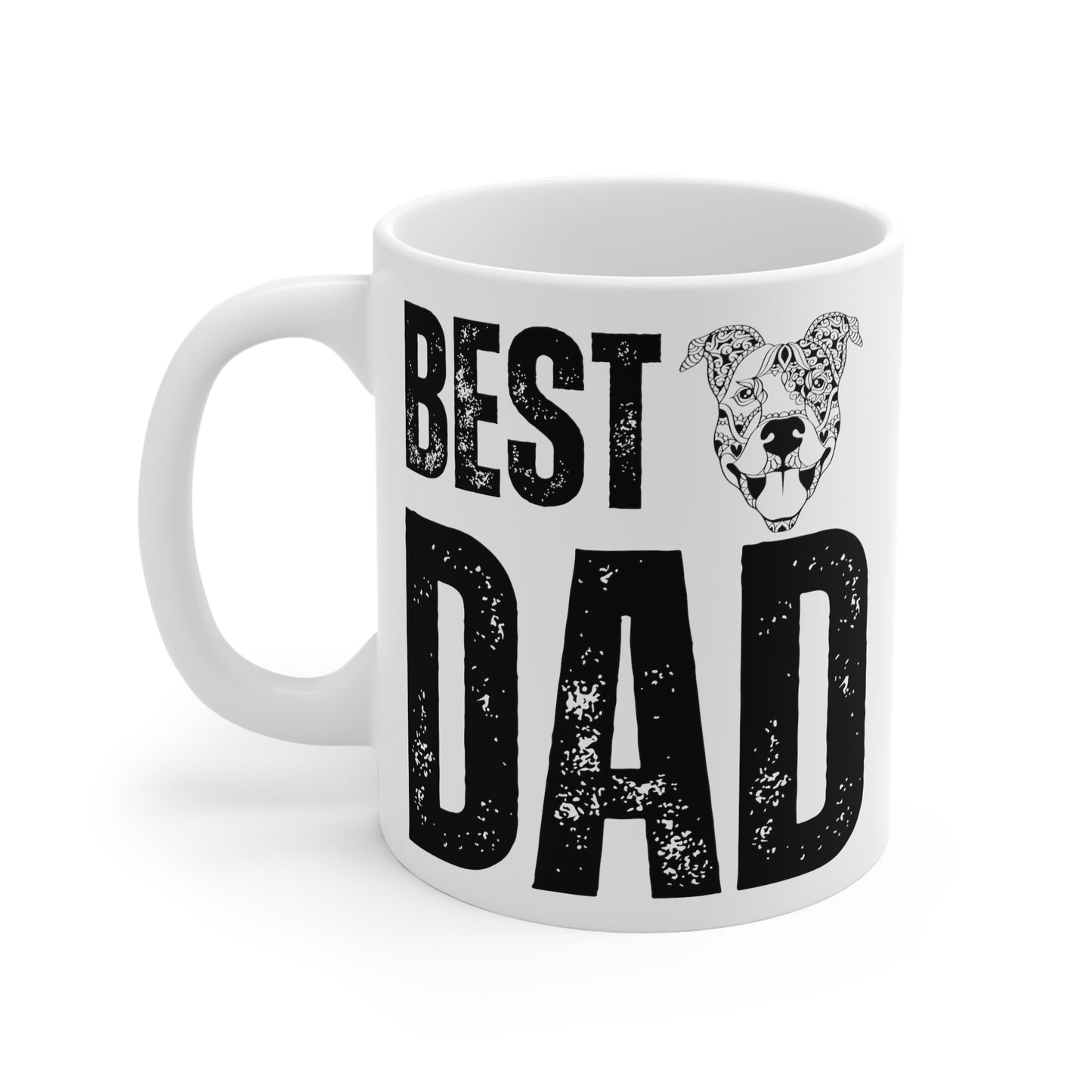 Dog Dad Mug, Dad's Staffordshire Bull Terrier Gift