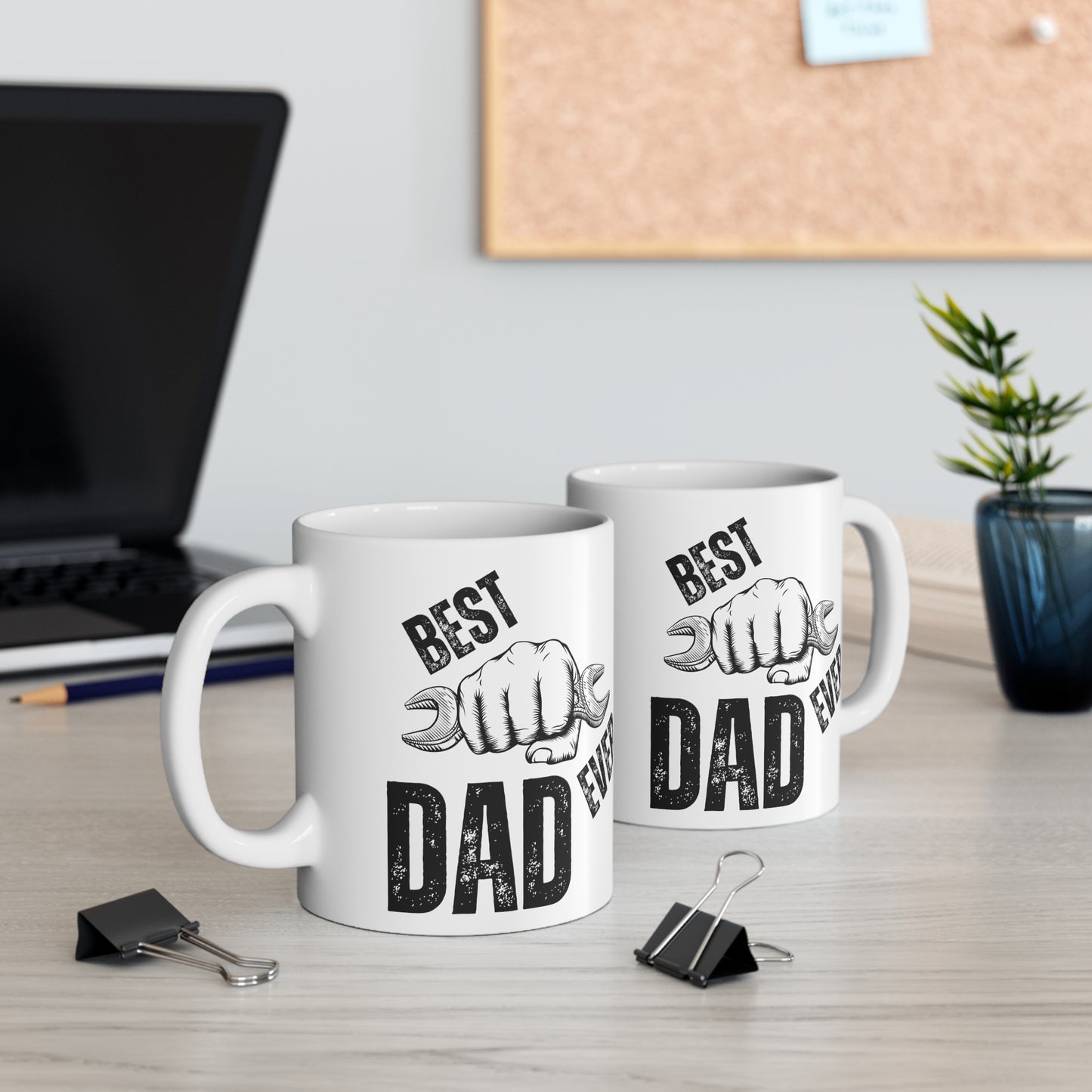 Best Mechanic Dad Mug - Car Mechanic, Plumber, Handyman Gift