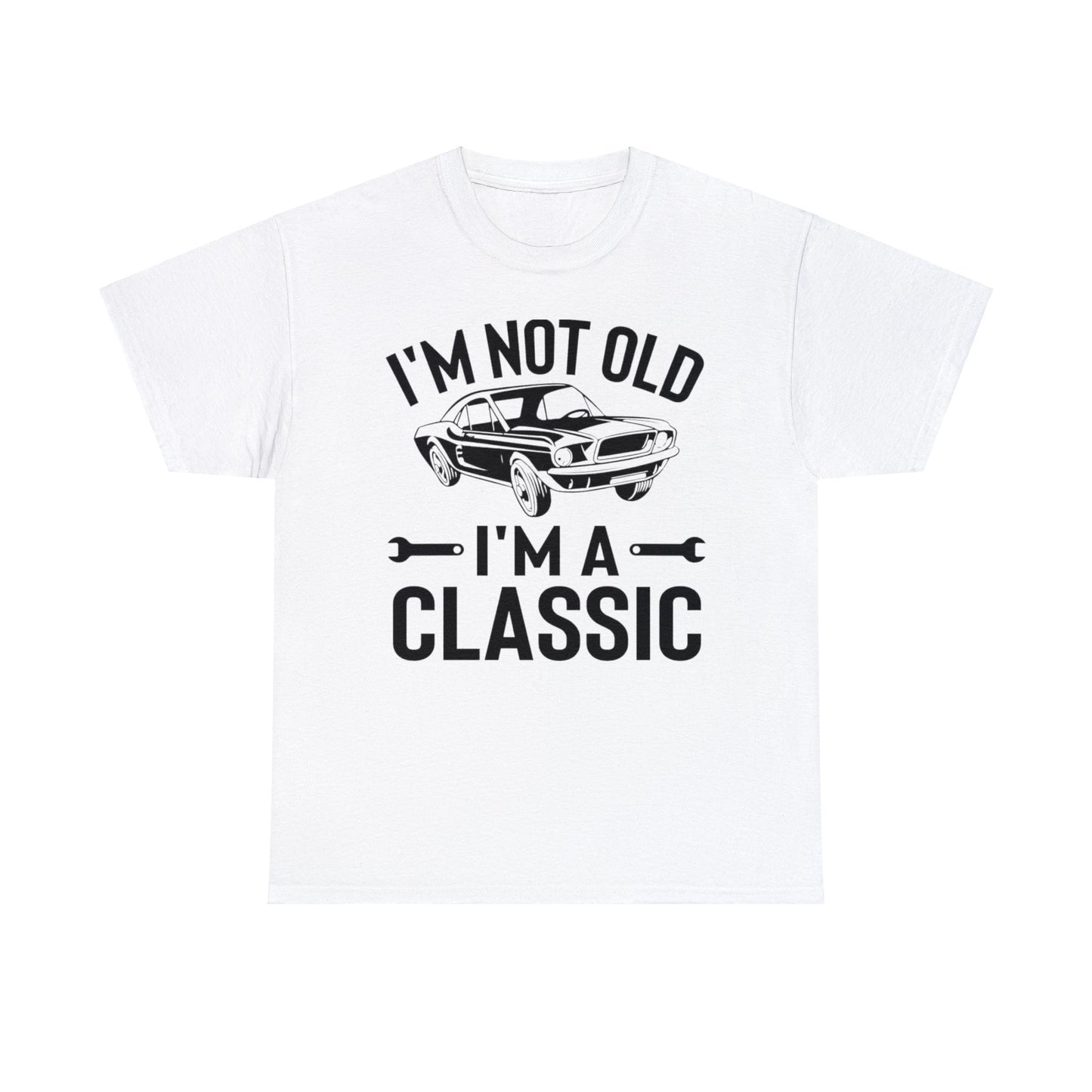 Men's 'I'm Not Old I'm a Classic' Birthday T-shirt