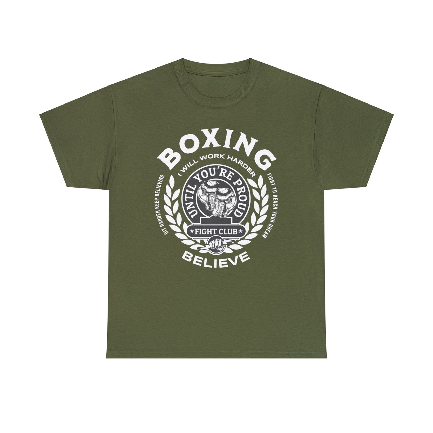 I Will Work Harder Boxing T-shirt - Boxing Club Apparel