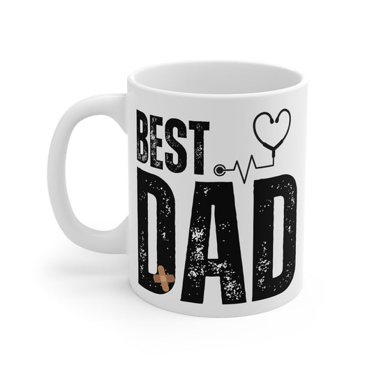 Best Doctor Dad Mug, Nurse Dad Father's Day or Birthday Gift