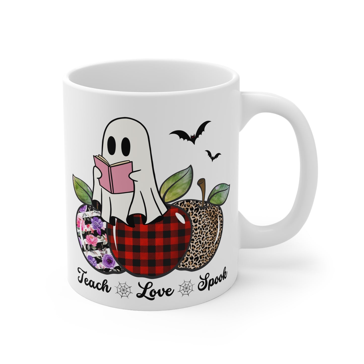 Best Teacher Halloween Ghost Mug - Teacher's Halloween Gift