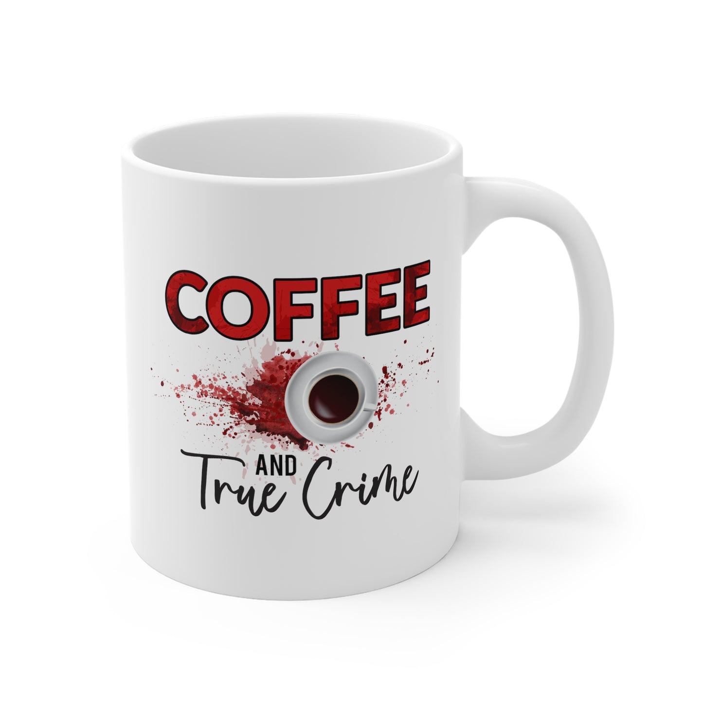 Coffee and Crime Mug - True Crime Gift