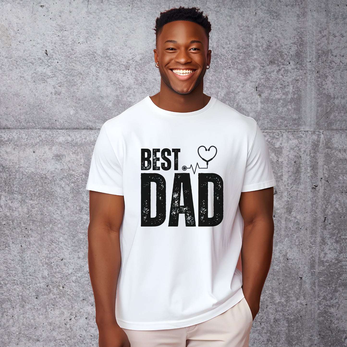 Best Dad T-shirt - Doctor/Nurse/Paramedic Gift