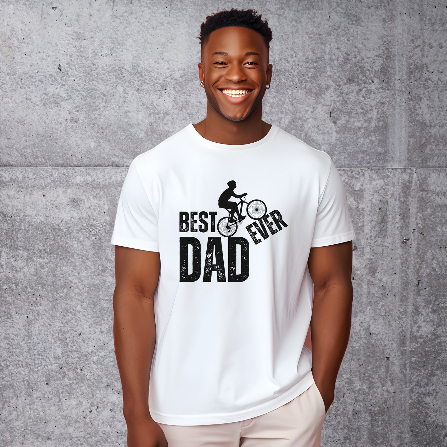 Best Cyclist Dad T-shirt - Biker Dad Birthday or Father's Day Gift